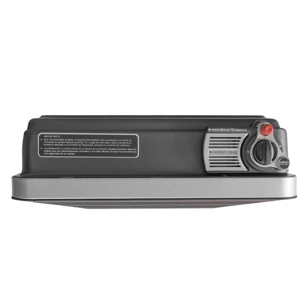 Imagen Calefactor Sin Salida Eskabe Titanio Tt Mx5 5000c Termostato