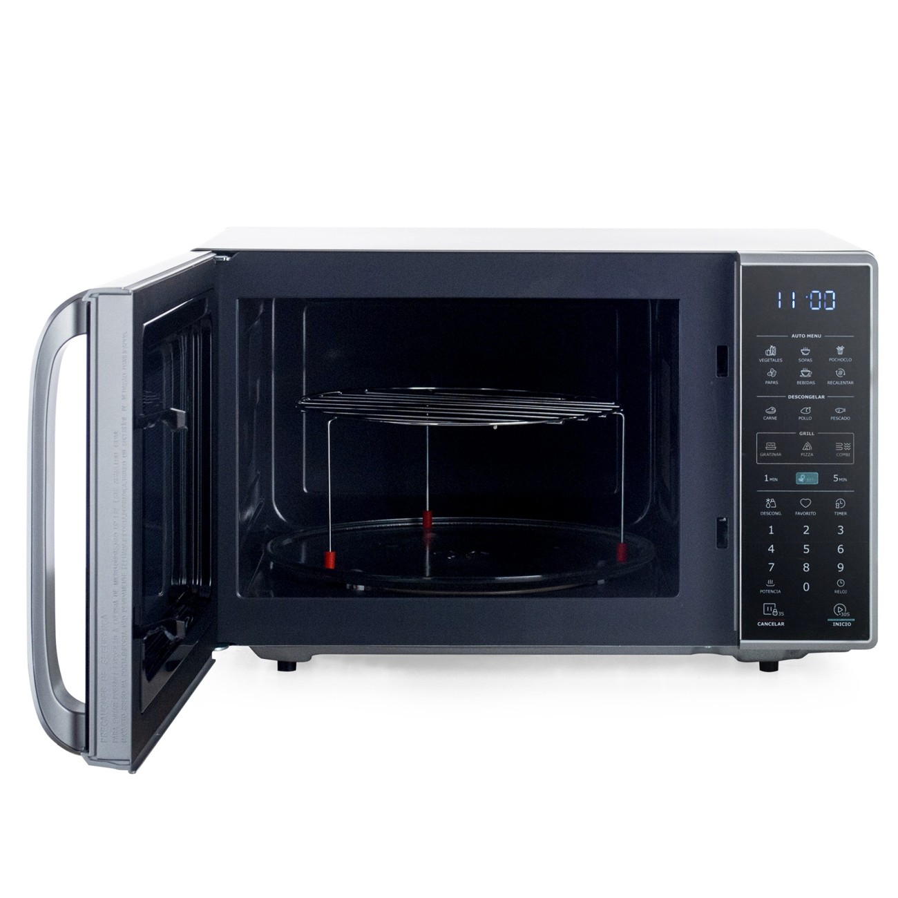 Imagen Microondas Bgh Quick Chef B228ds20 Eco 28 Lts Digital Silver