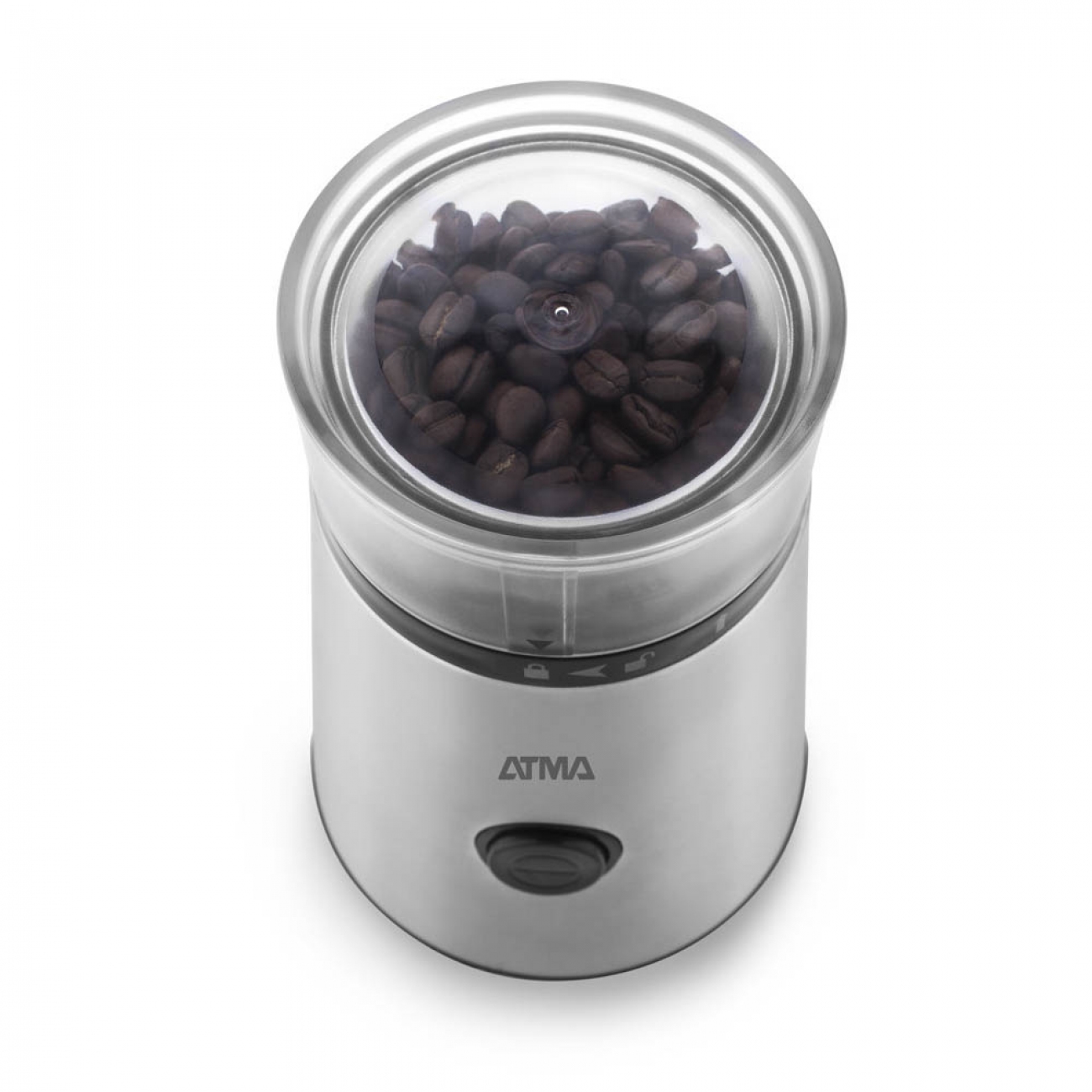 Imagen Molinillo Eléctrico De Café Atma Mc8141n 150w 60grs Inox