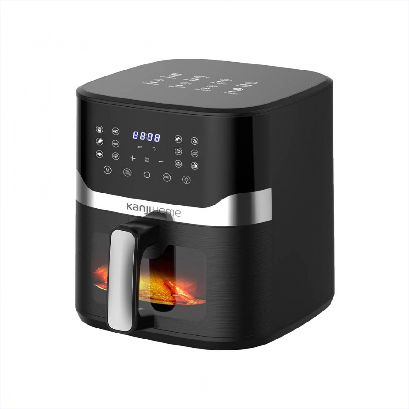 Imagen Freidora De Aire Kanji Kjh-1800ec 1800w 10 Lts 7 Funciones