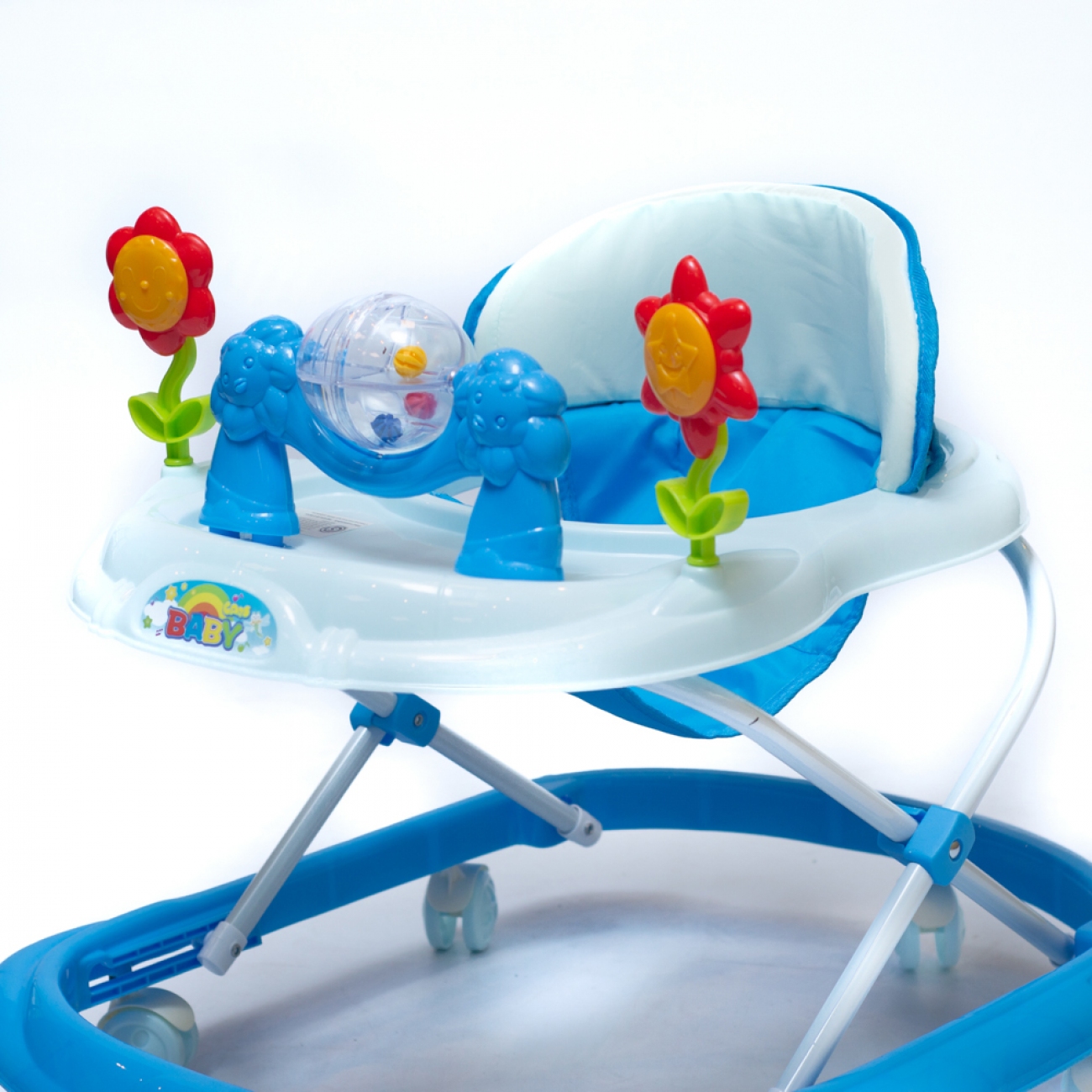 Imagen Andador Bebesit 3004-c Interactivo Luces Rgb Musica Celeste
