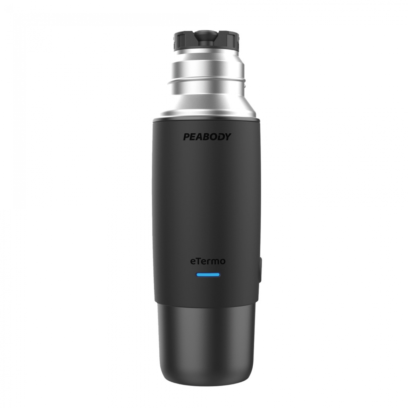 Imagen Termo Peabody Pe-etl 500n 500 Ml Más Bombilla Negro