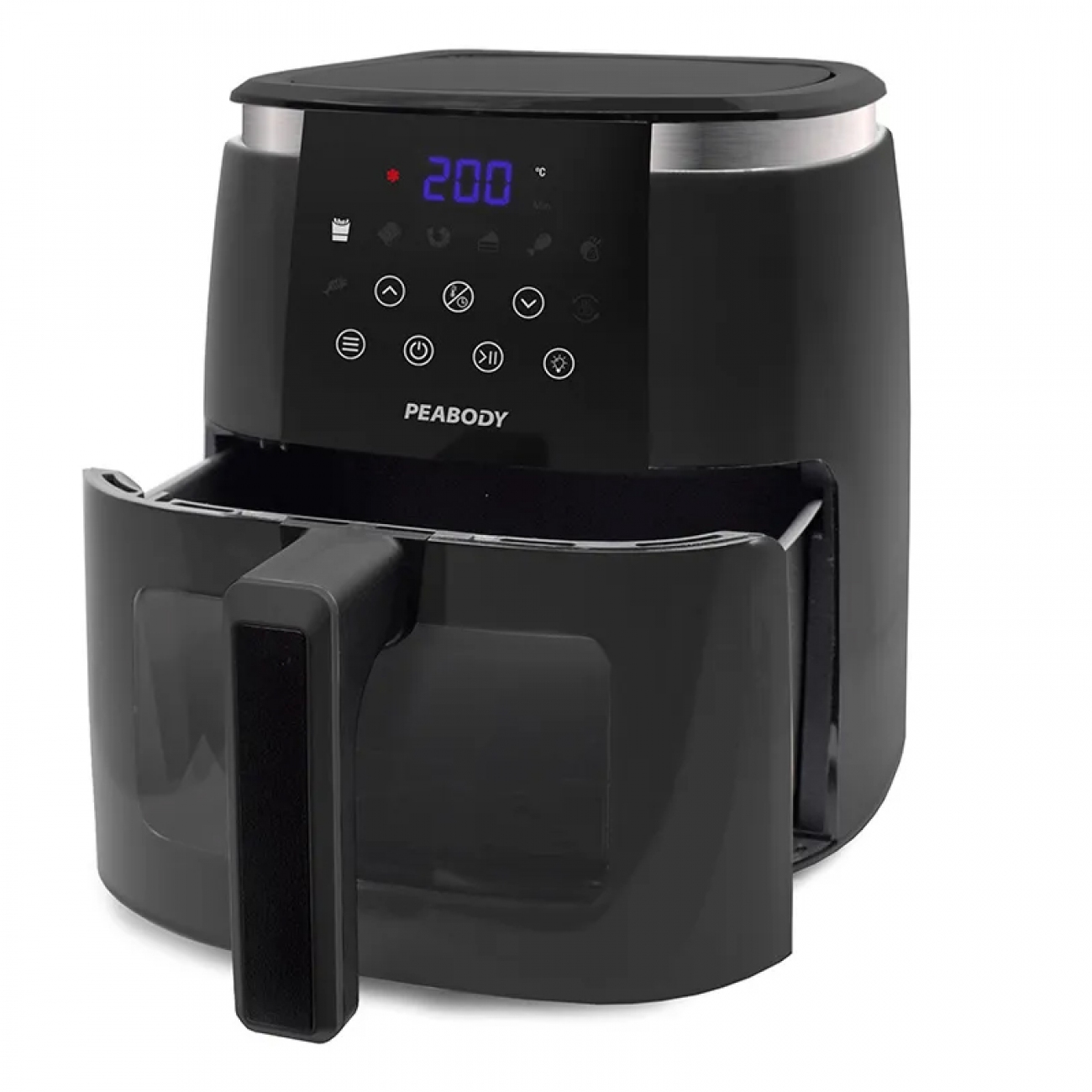 Imagen Freidora De Aire Peabody Pe-afd650n 1500w 6.5lts