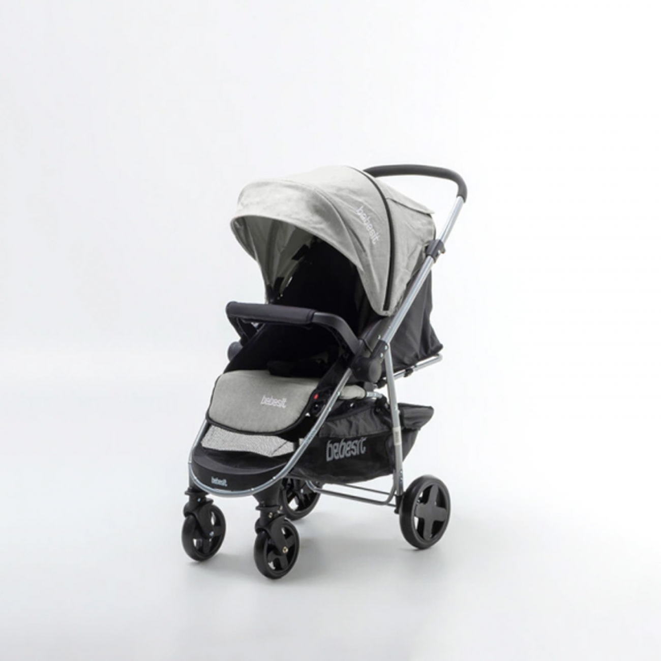 Imagen Coche Paseo Bebesit 1390ts-e 4 Ruedas 15 Kg Gris
