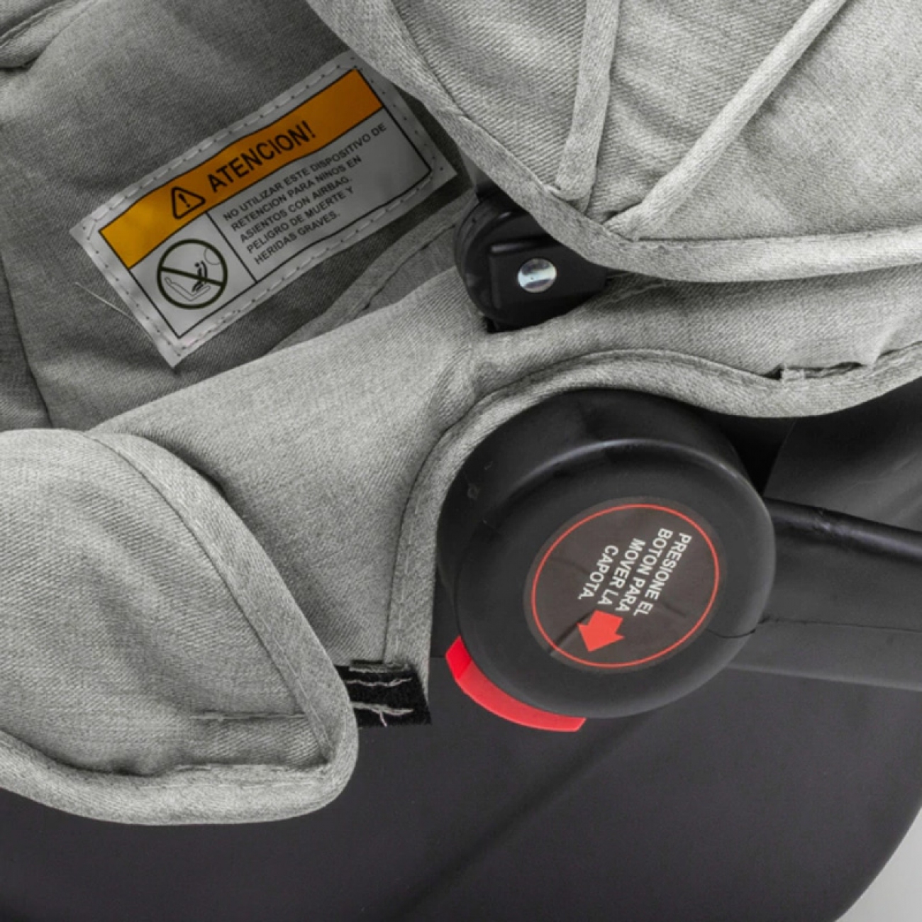 Imagen Coche Paseo Bebesit 1390ts-e 4 Ruedas 15 Kg Gris