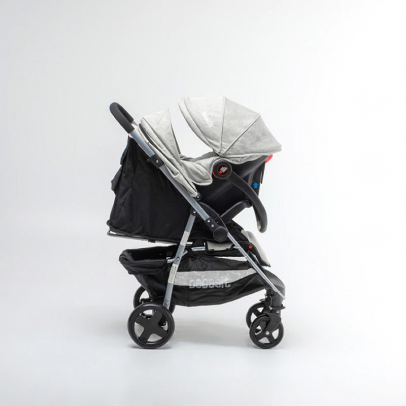 Imagen Coche Paseo Bebesit 1390ts-e 4 Ruedas 15 Kg Gris
