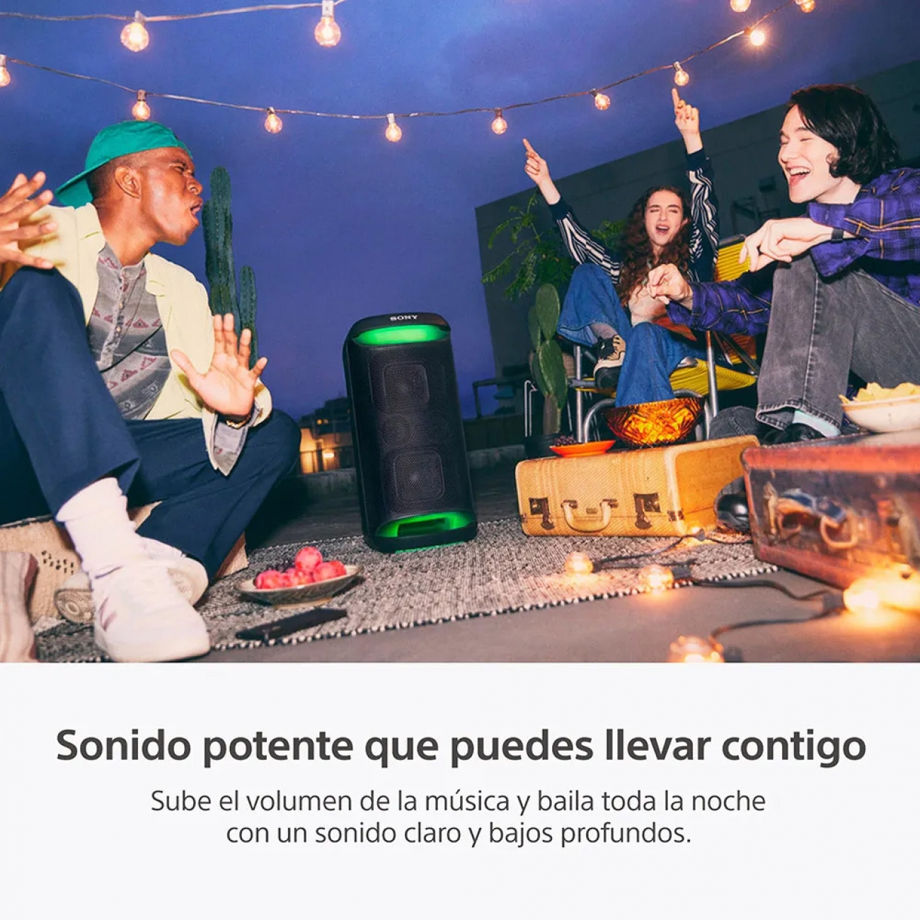 Imagen Torre De Sonido Sony Srs-xv500/bcar2 200w 2xwoofer