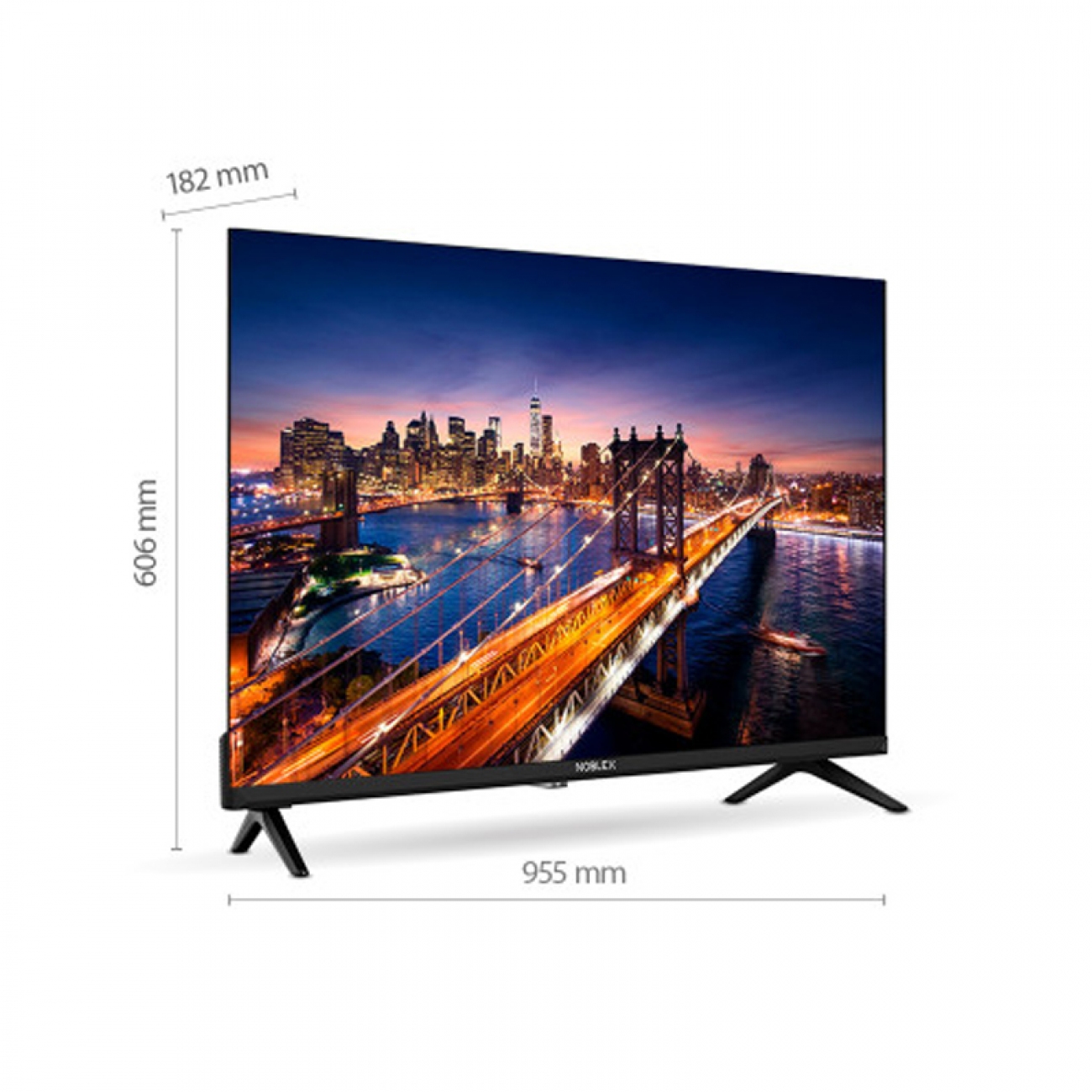 Imagen Smart Tv Led 43" Noblex Dc43x7180 Android Tv