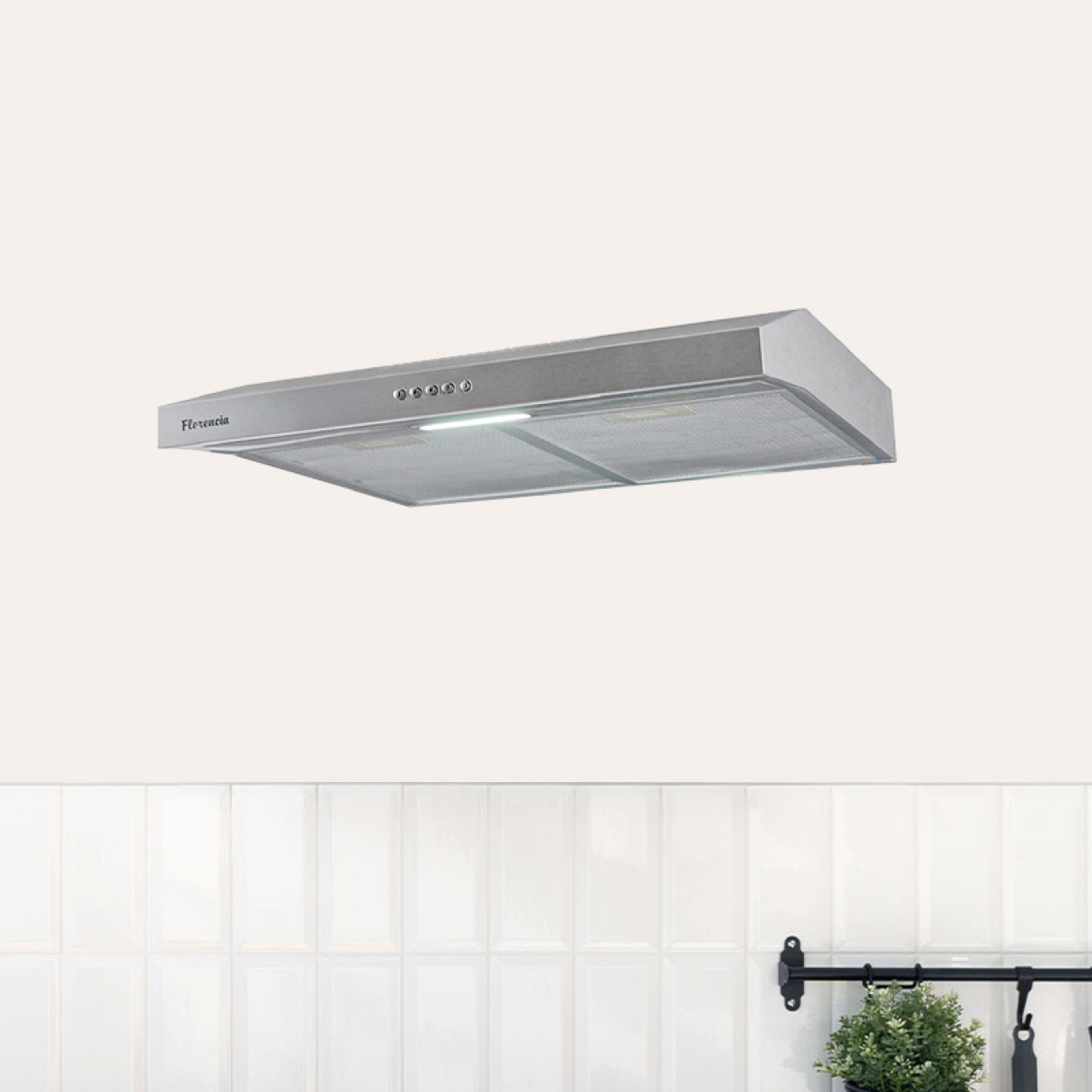 Imagen Extractor De Aire Florencia Pr60i Acero Inox