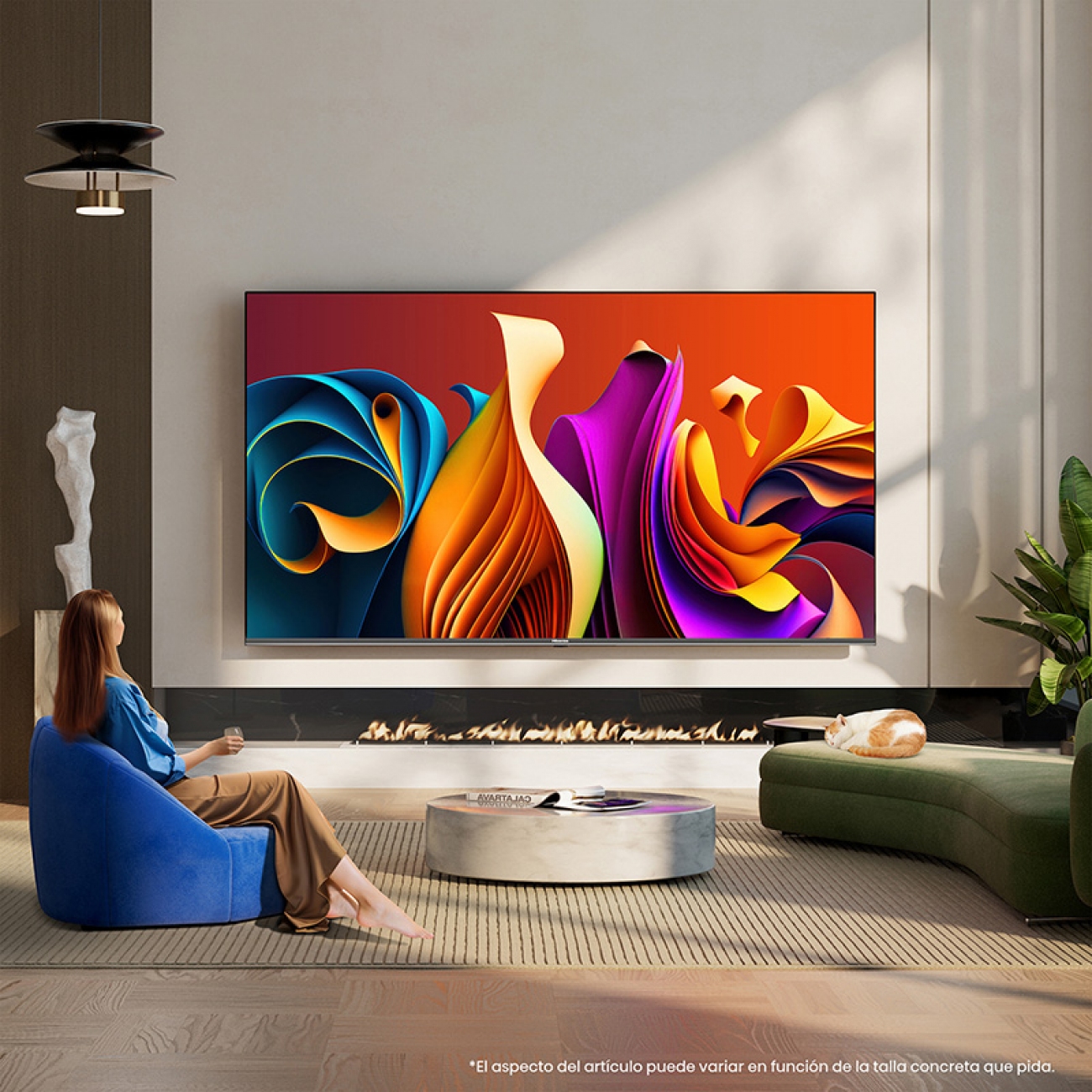 Imagen Smart Tv Qled 65" Hisense 65q6n Google Os