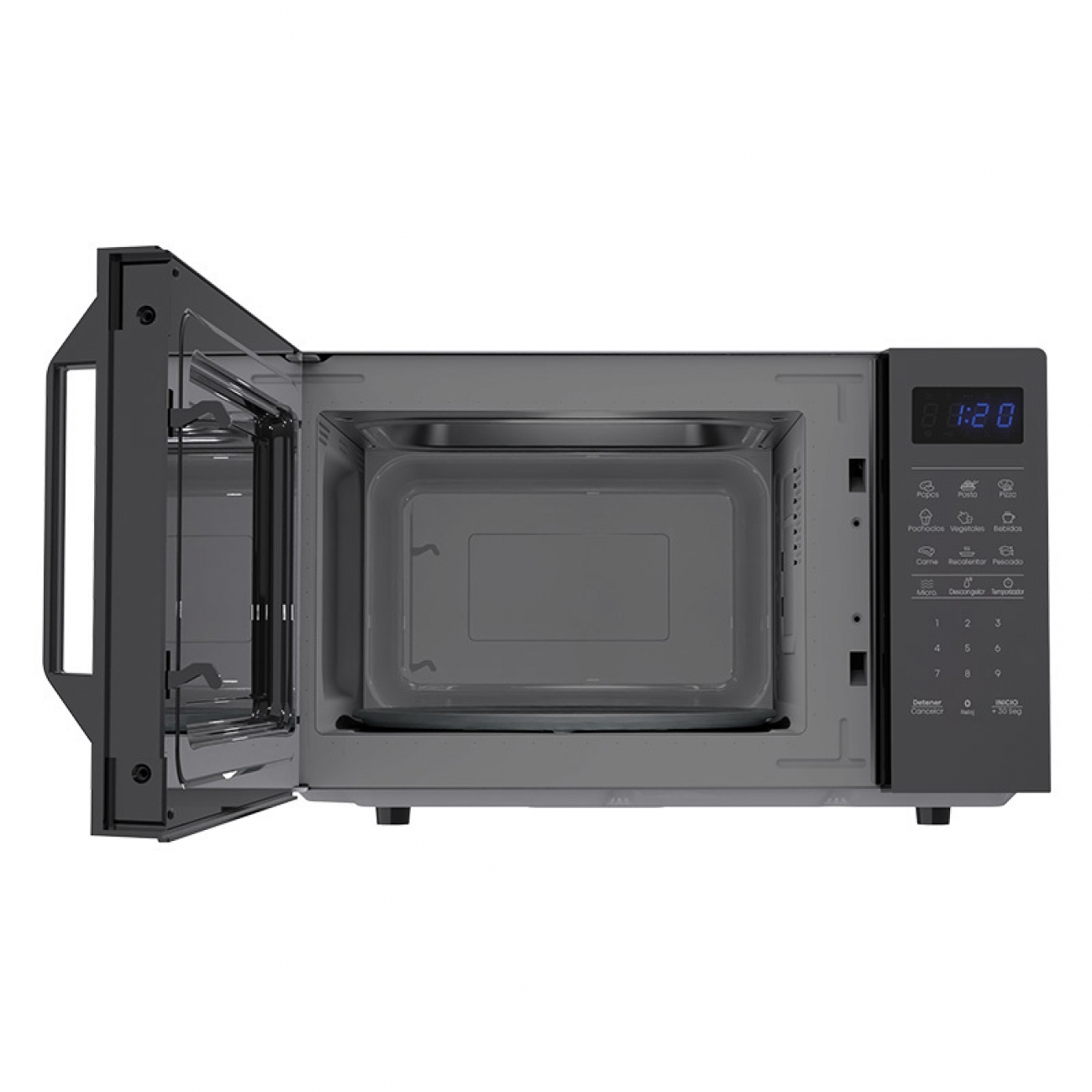 Imagen Microondas Con Grill Hisense H20mo45bkhb07 20l Digital