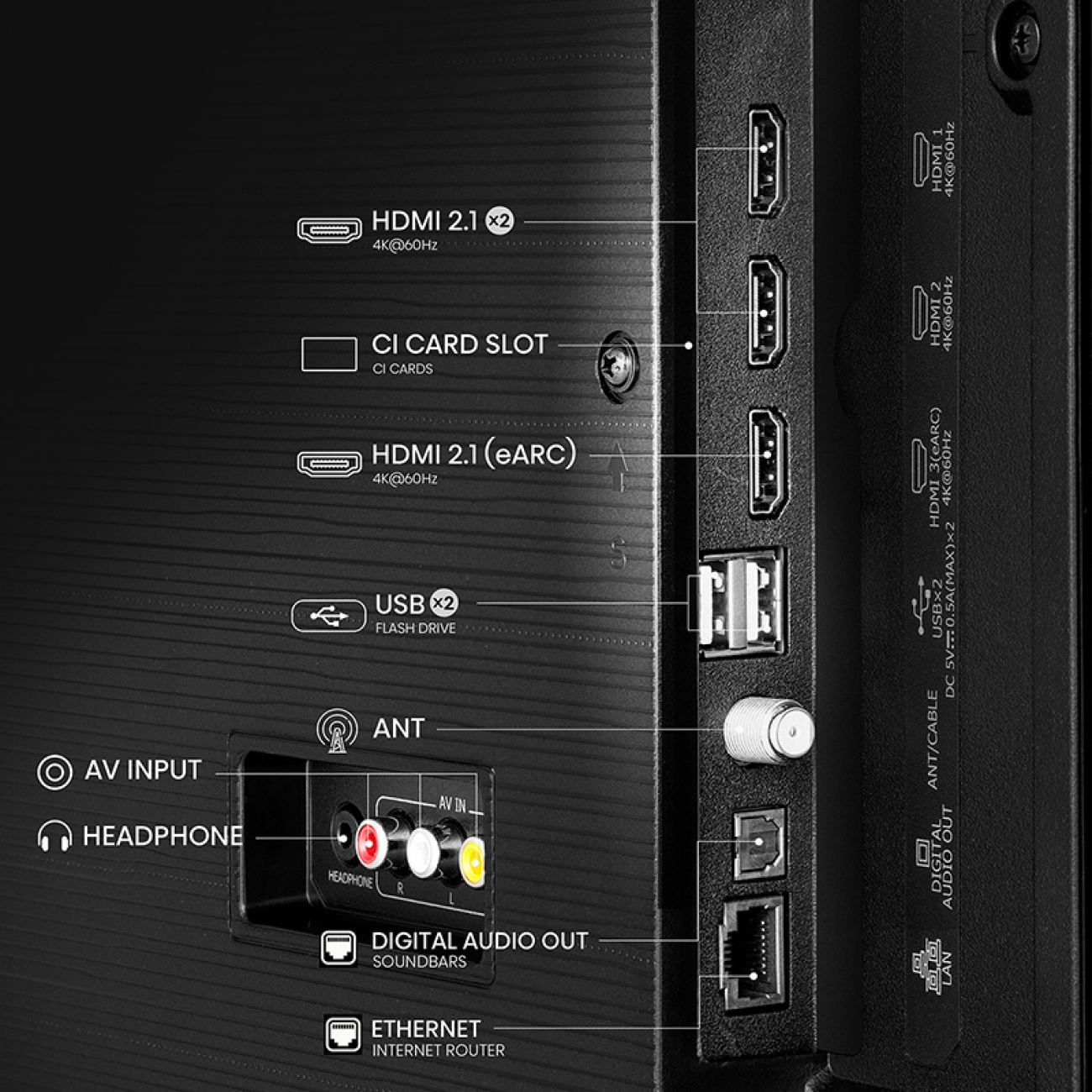 Imagen Smart Tv Qled 85" Hisense 85q6n Google Os