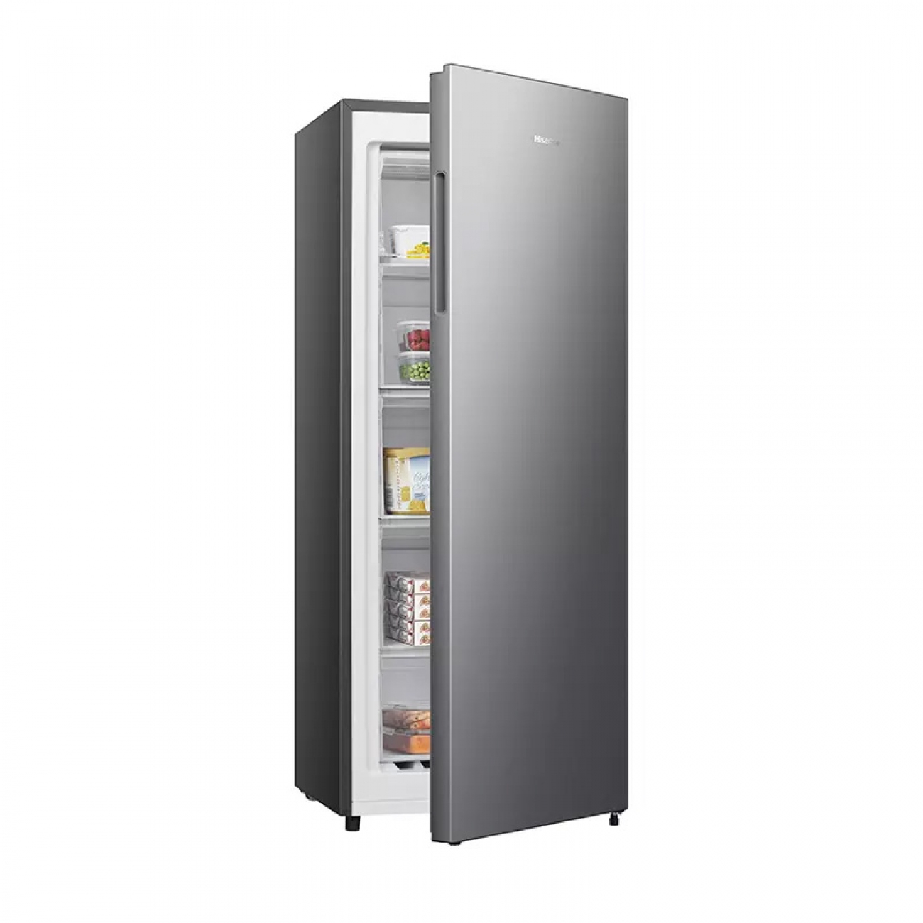Imagen Freezer Vertical Hisense Rs-20dcs 169 Lts Plata