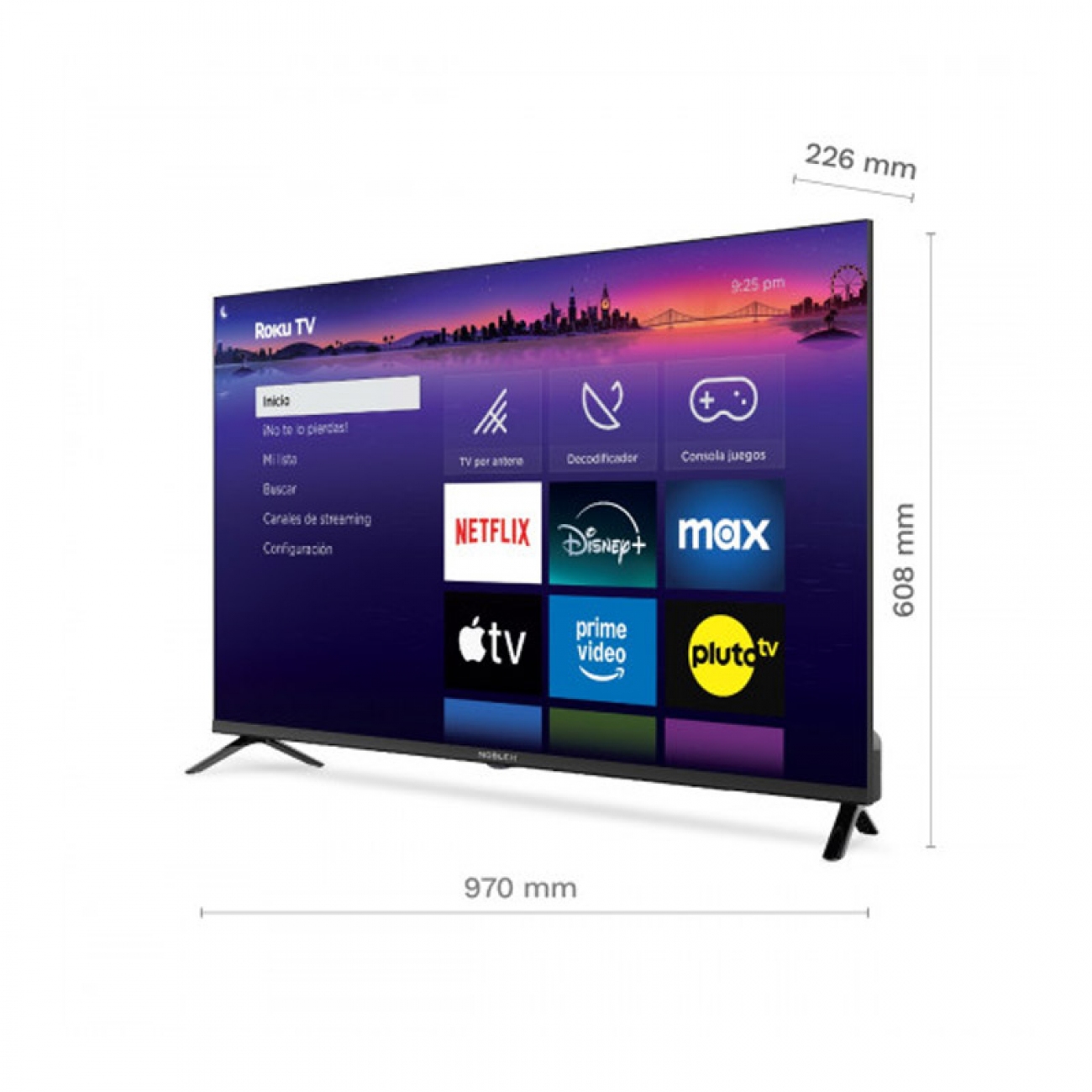 Imagen Smart Tv Led 43" Noblex Db43x3100 Full Hd
