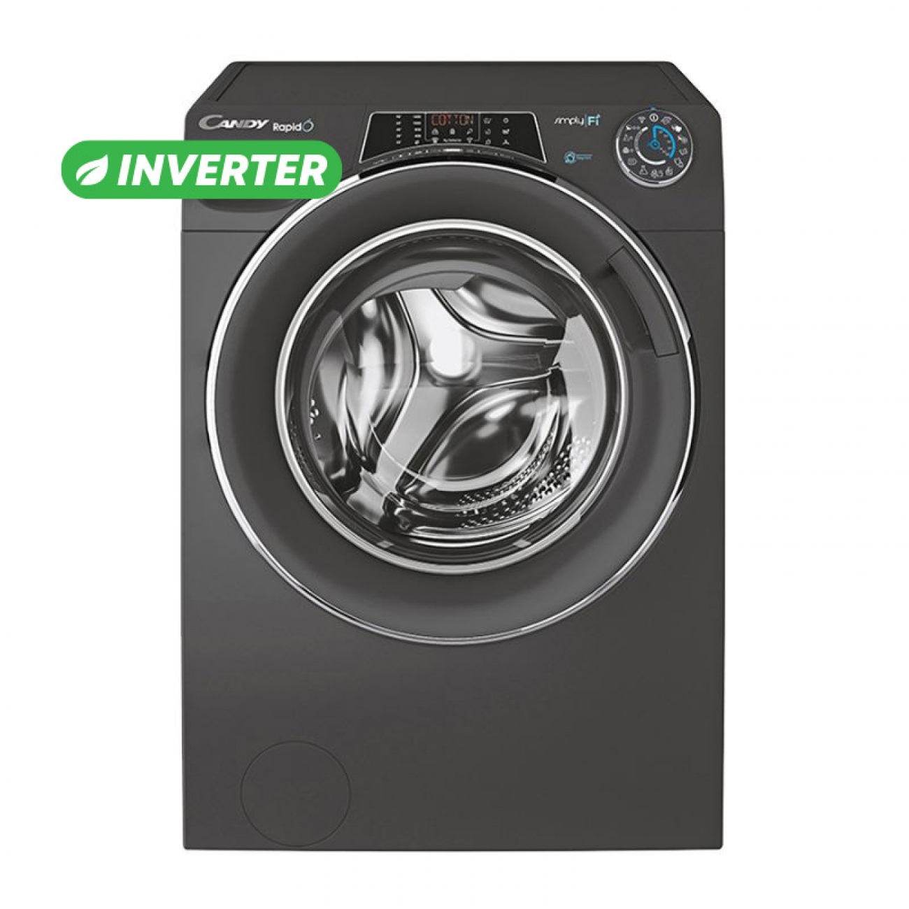 Imagen Lavasecarropas Candy Row41066dwhcr12 Inverter 10 Kg 1400rpm