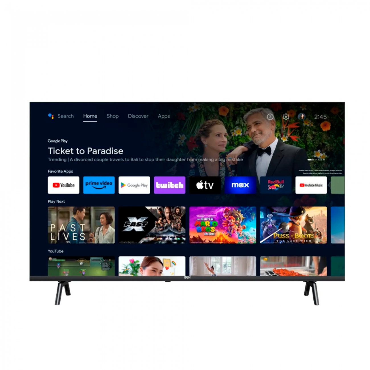 Imagen Smart Tv 43" Led Bgh B4325fs5a Usb Hdmi Android
