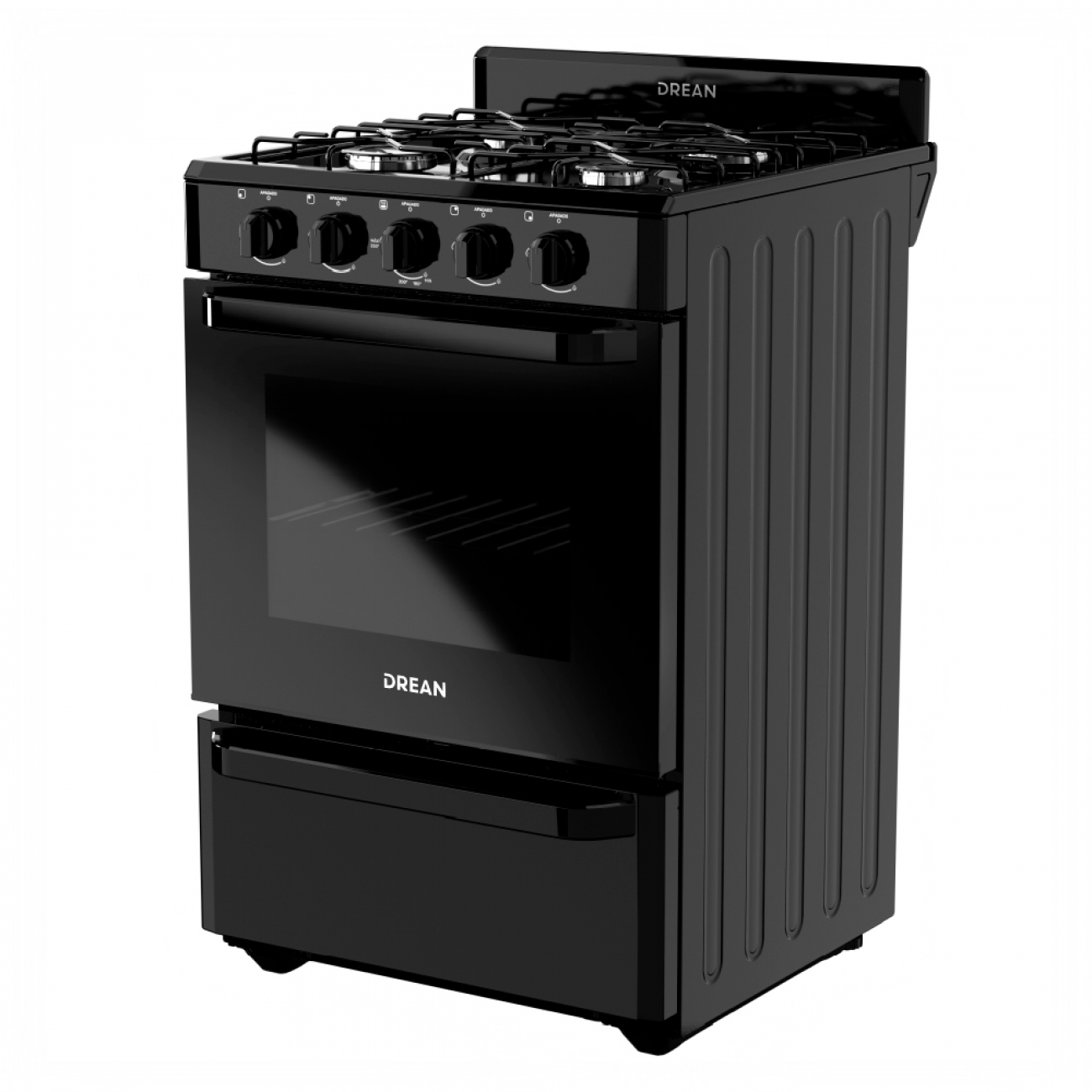 Imagen Cocina A Gas Drean Cd56002an0 4 Hornallas Multigas
