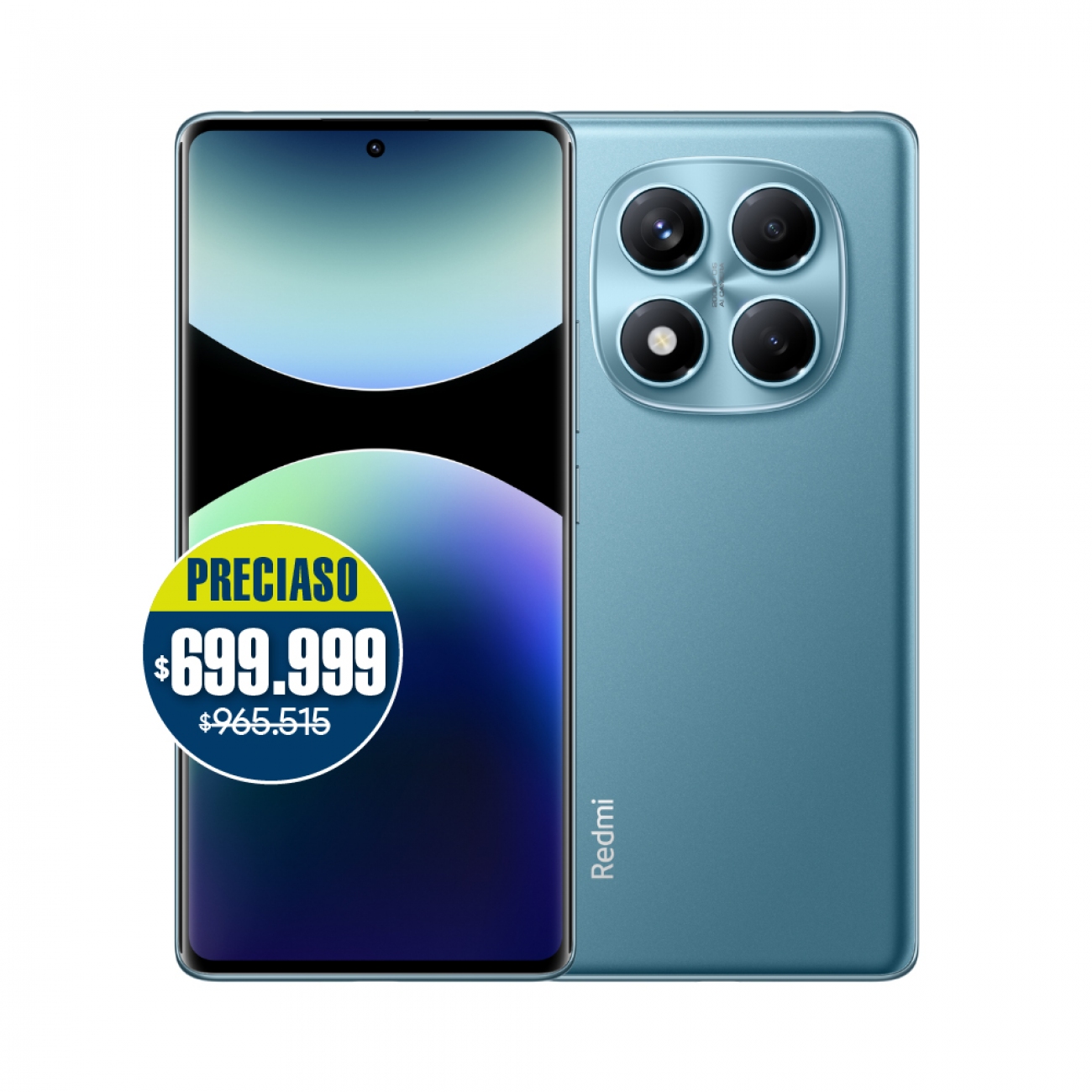 Imagen Celular Xiaomi Redmi Note 14 Pro 6.67" 8gb/256gb Ocean Blue