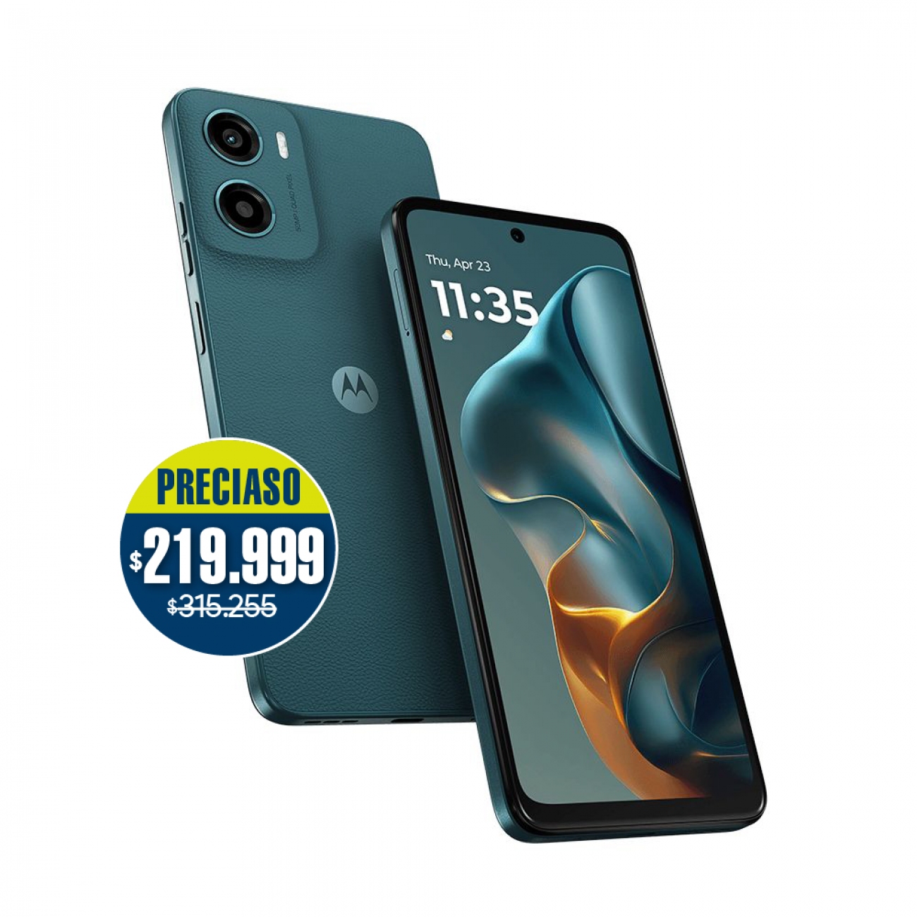 Imagen Celular Motorola G05 6.7" 4gb/128gb Forest Green