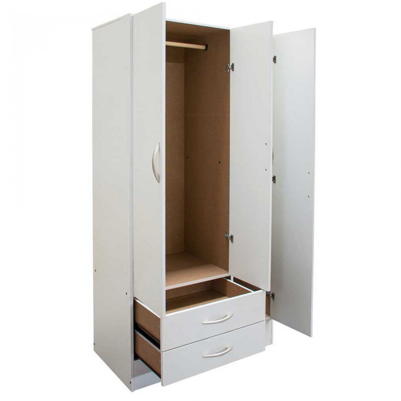 Imagen Placard Ropero Platinum Modelo 913 Blanco