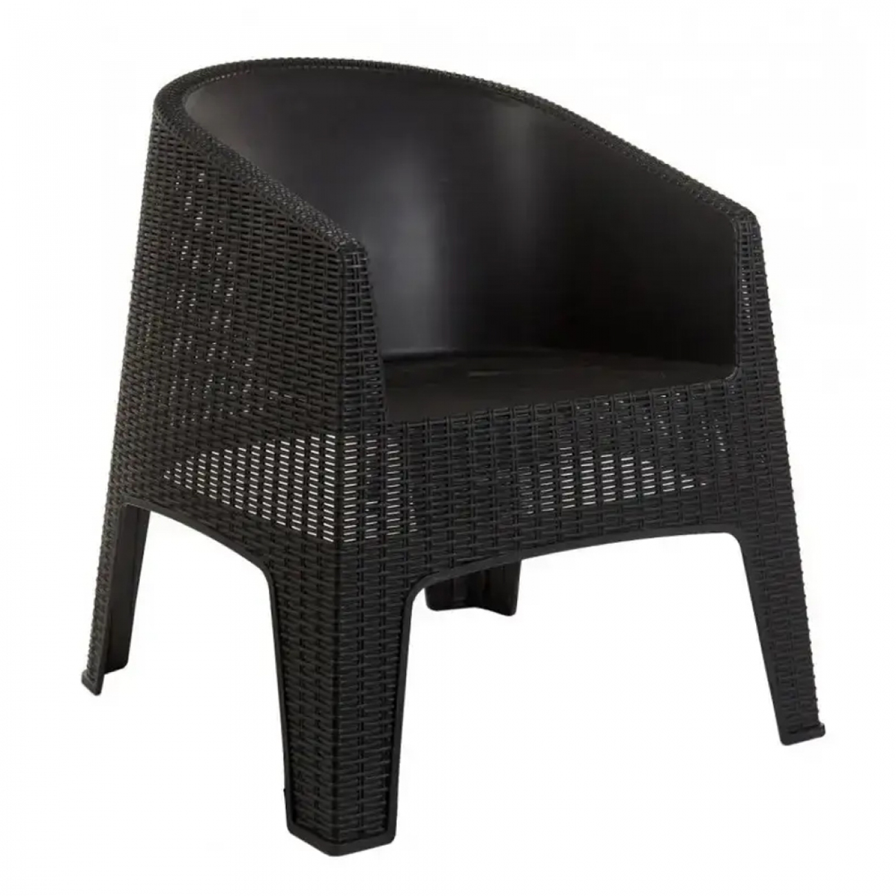 Imagen Sillon Plastico Voss 2000 Oasis Negro