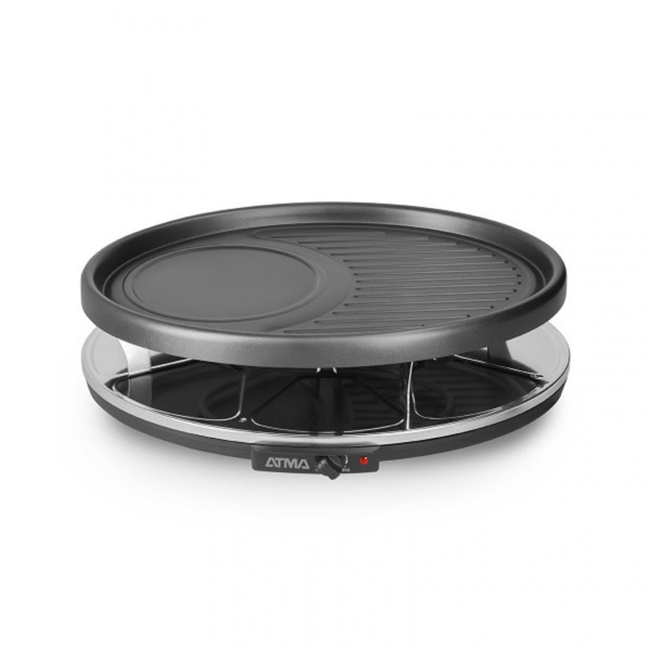 Imagen Racletera Eléctrica Atma Ra918p 8 Personas 1400 W