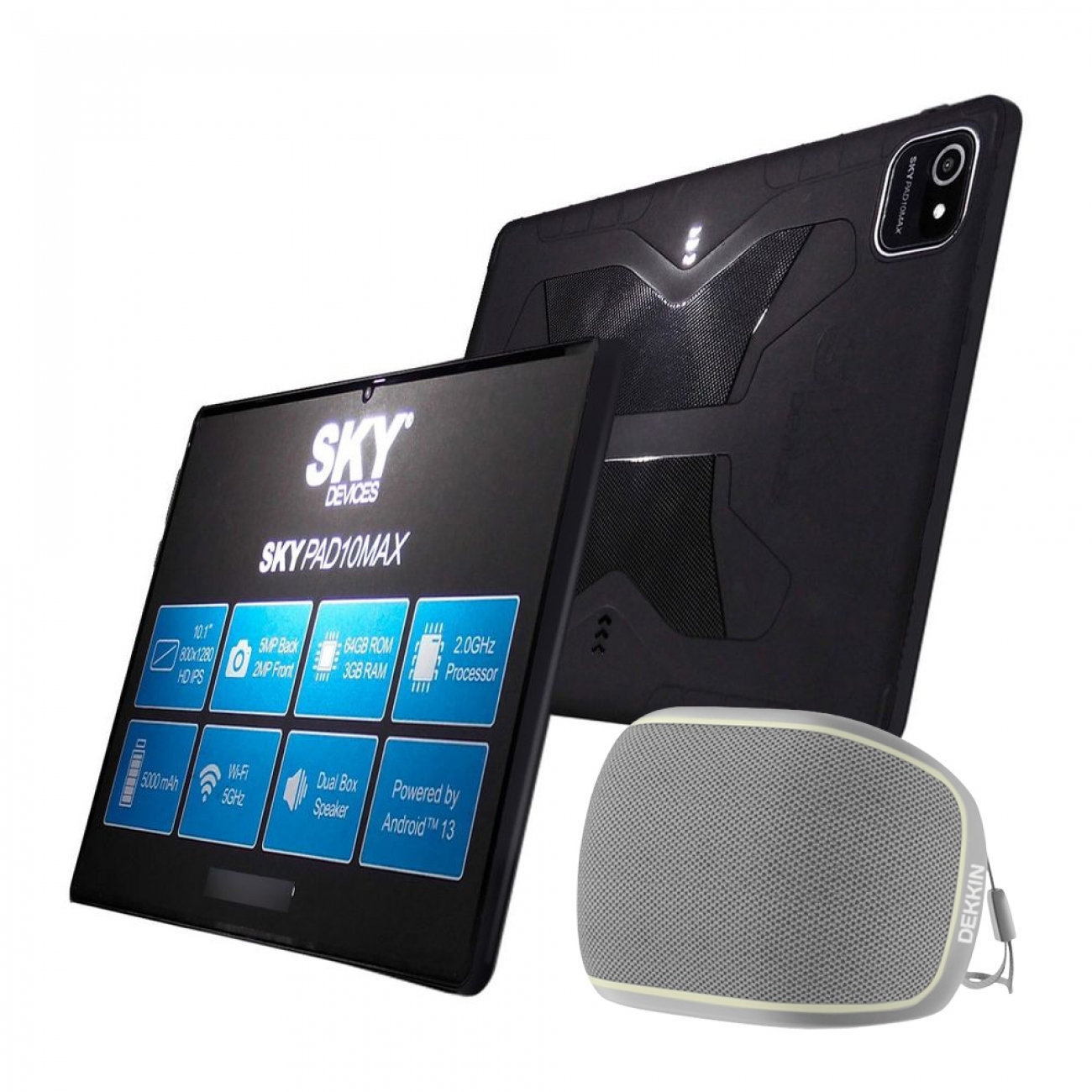 Imagen Tablet Sky Pad10max 10.1"hd 4gb/64gb + Parlante