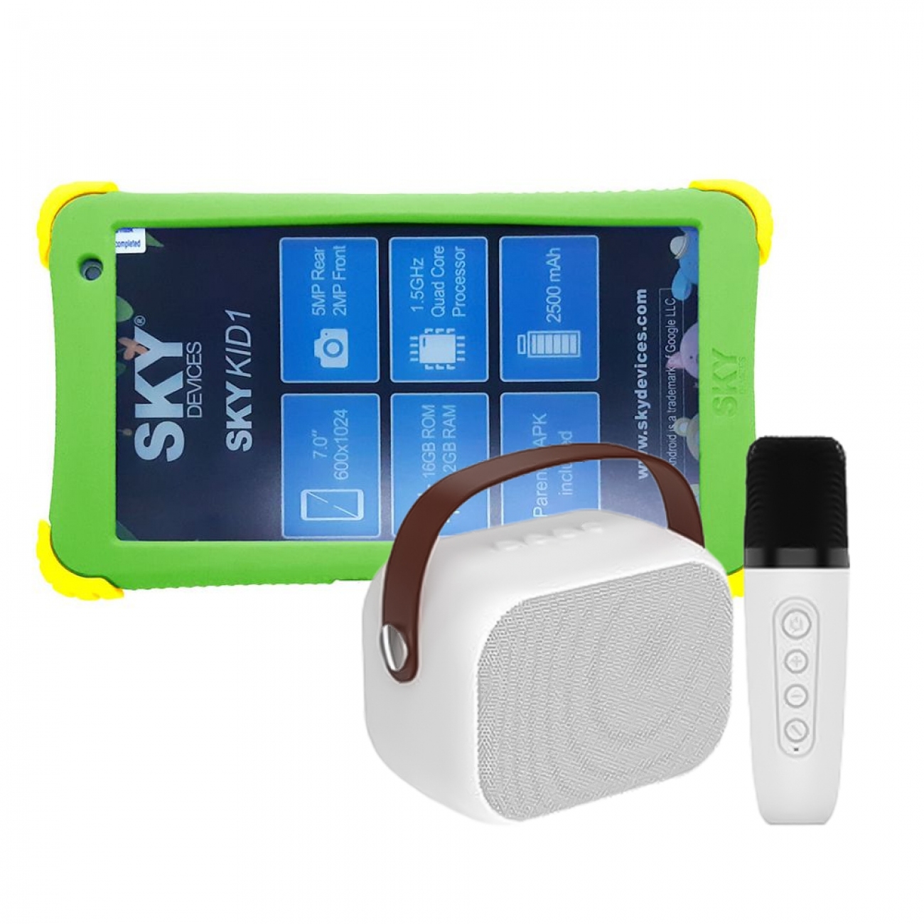 Imagen Tablet Sky Kidspro1 10.1" 4gb/64gb Verde + Parlante