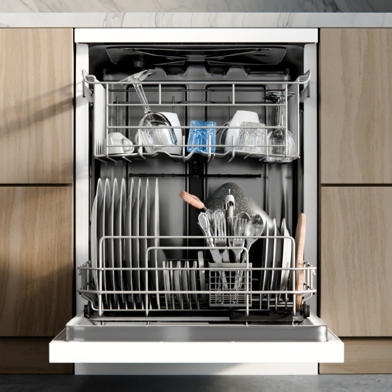 Imagen Lavavajillas Drean Lvdr1406cb0 14 Cubiertos Blanco