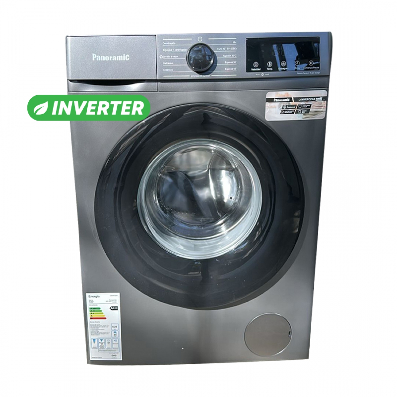 Imagen Lavarropas Automatico Panoramic Pan-wmcfsl8k C/f 8k Inverter