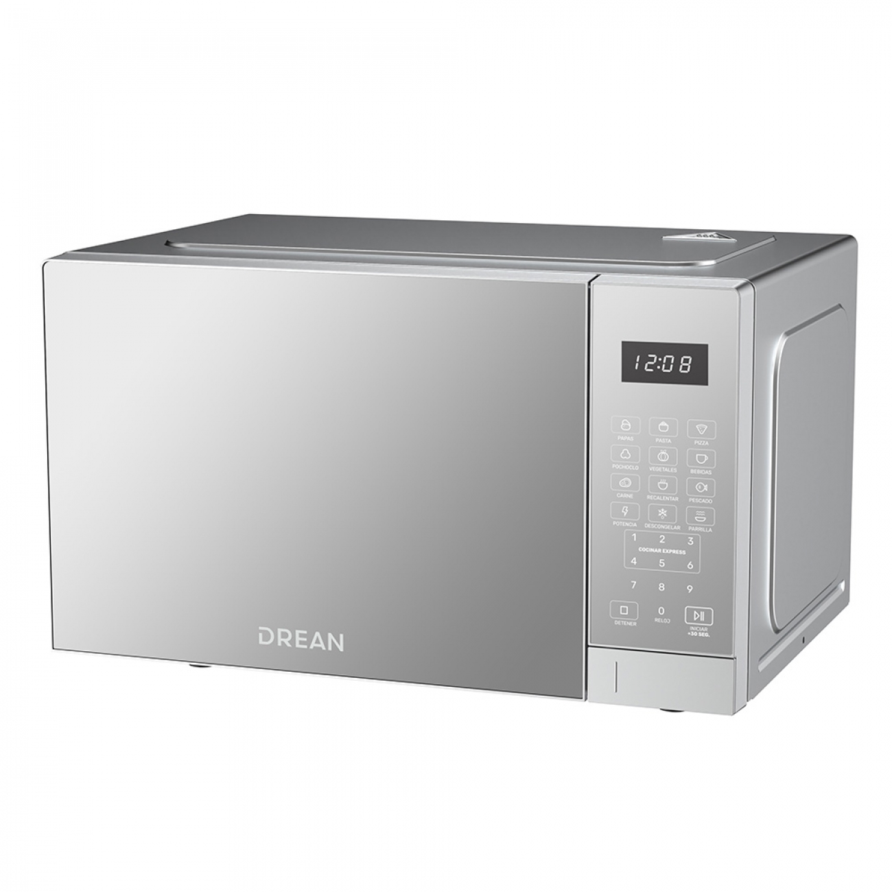 Imagen Microondas Drean Hmd25arsb0 25 Lts 1100w Digital 10 Niv