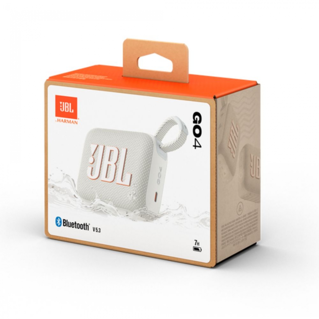 Imagen Parlante Portatil Jbl Go 4 4.2 Bt Blanco