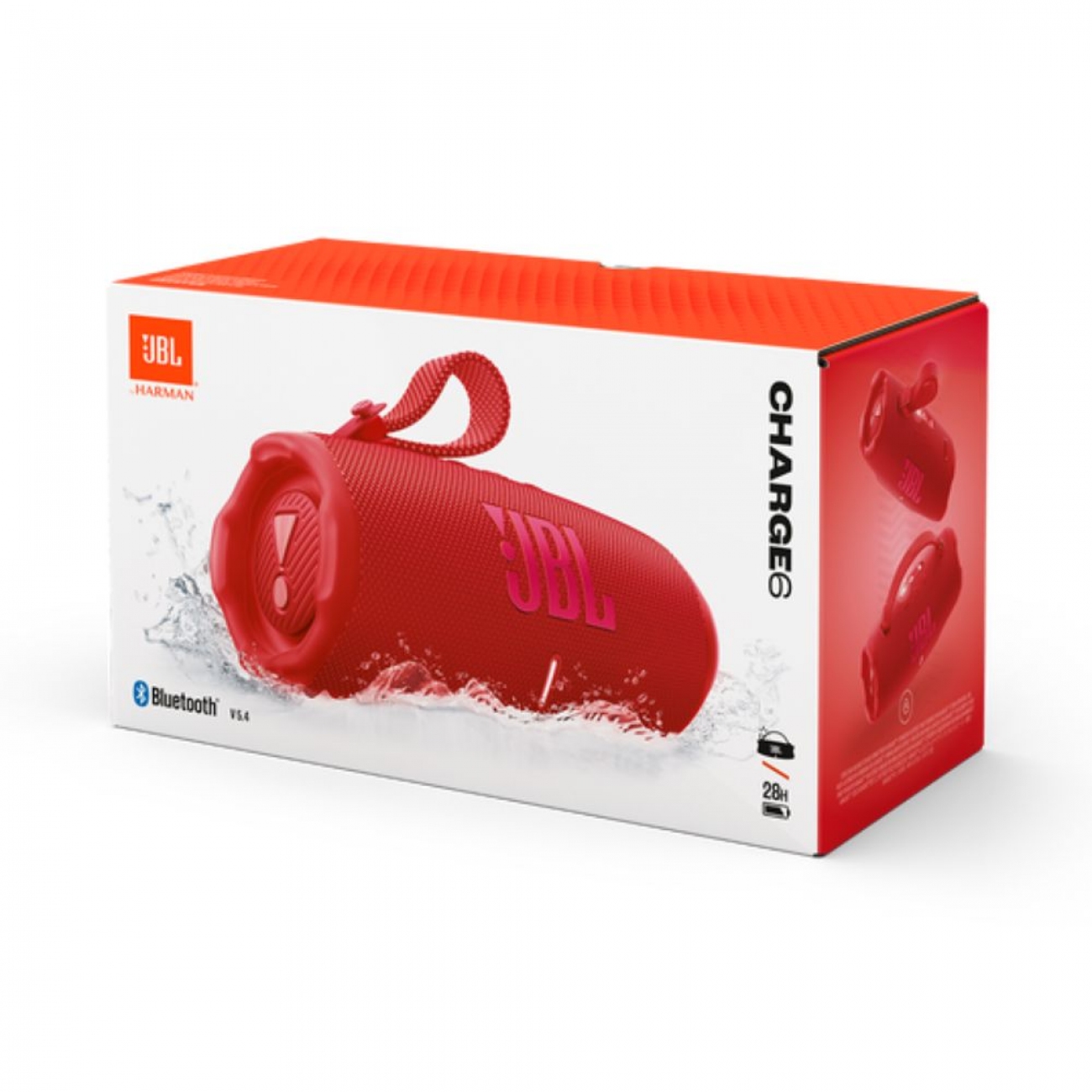 Imagen Parlante Portatil Jbl Charge 6 30w Rojo