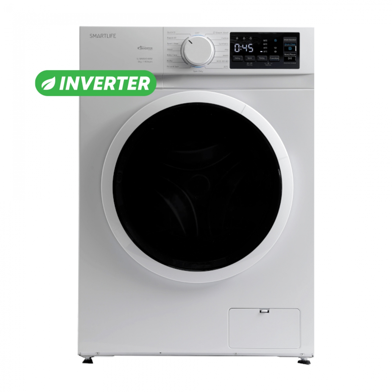 Imagen Lavarropas Auto Smartlife Sl-wmi081400w 8k 1400rpm Inverter