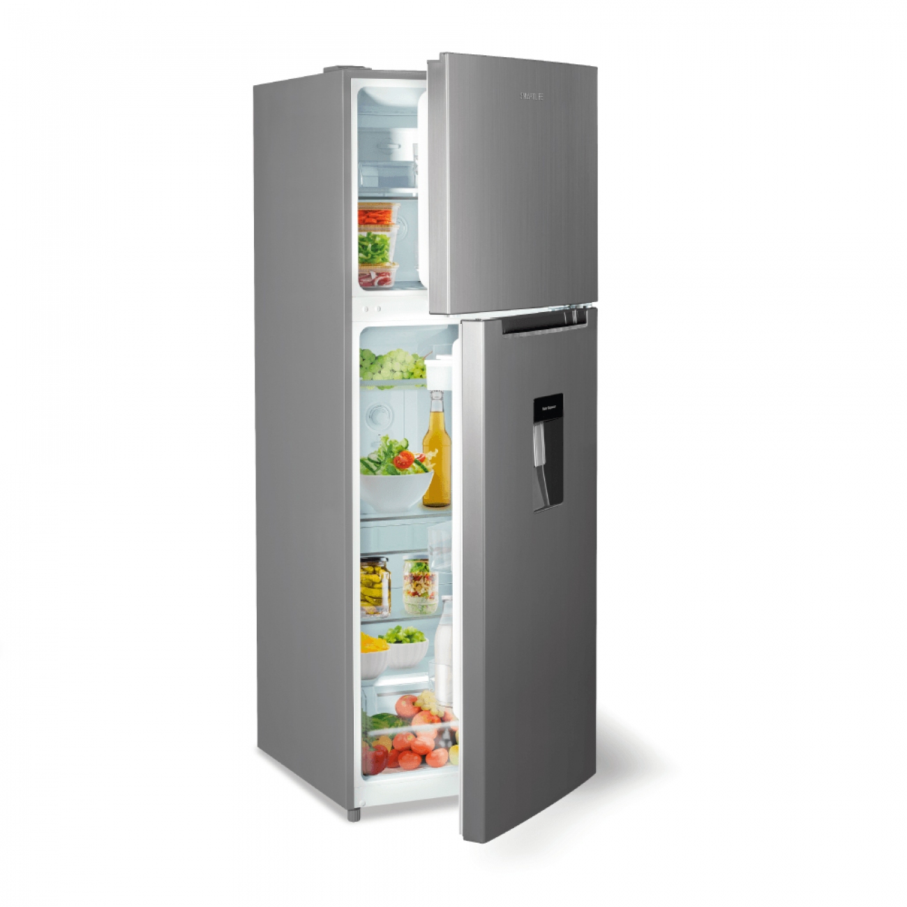 Imagen Heladera No Frost Smartlife Sl-rnf370sdinv 354lts Inverter