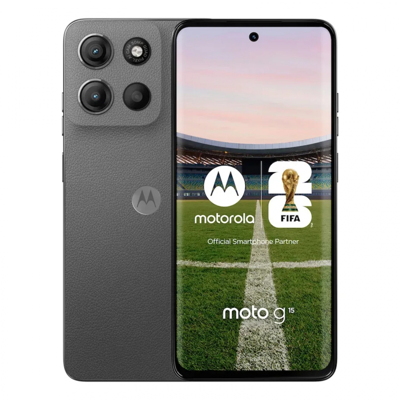 Imagen Celular Motorola G15 6.7" 4gb 128 Gb Gris