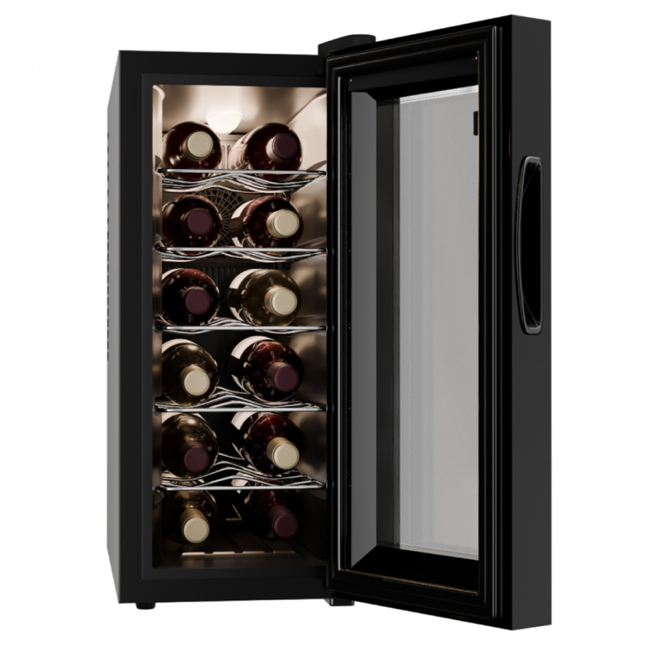 Imagen Cava Drean Cvdr12cn0 12 Botellas Panel Touch Led