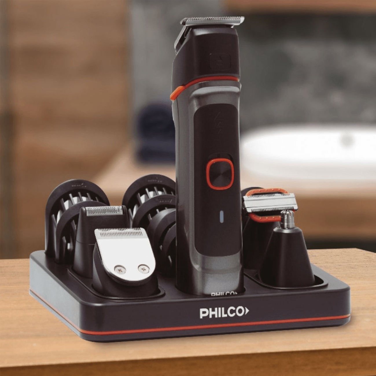 Imagen Cortadora De Cabello Philco Cb8875pp 5 En 1