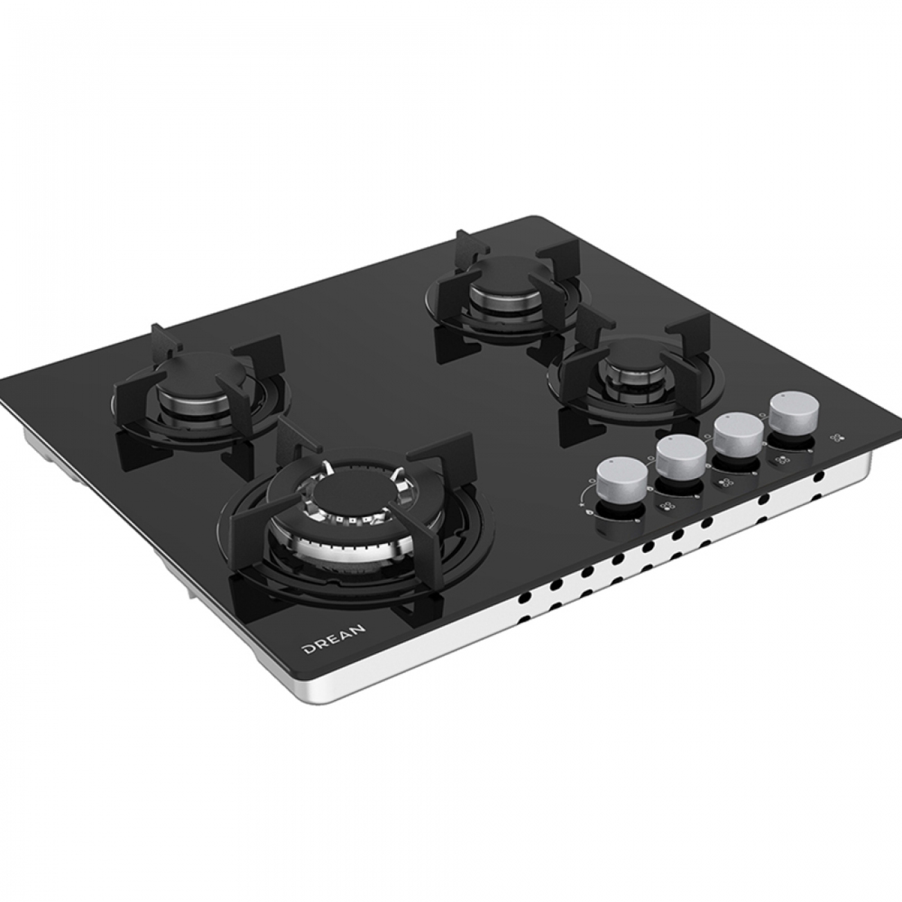 Imagen Anafe Empotrable A Gas Drean Agdr60cnv Vidrio Templado