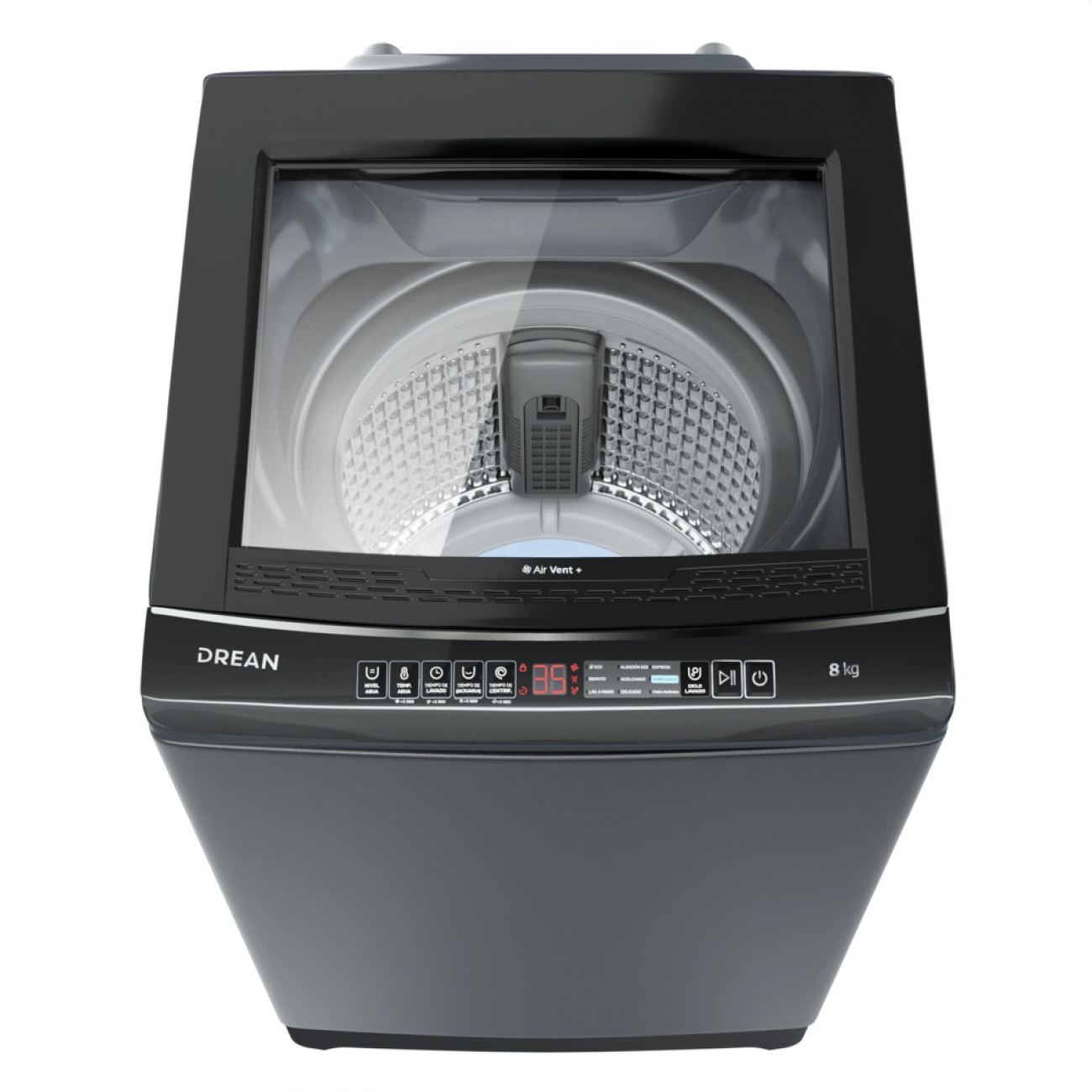 Imagen Lavarropas Automatico Drean Lpdr0865ilg 8kg 6600 Rpm