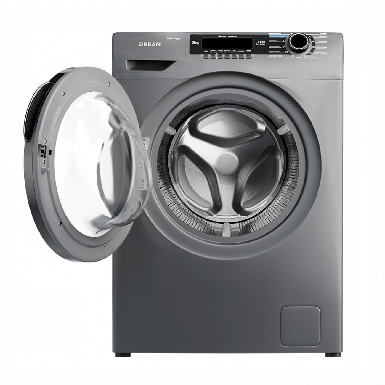 Imagen Lavarropas Automatico Drean Lcfdr0814sg0 8k 1400rpm Inverter
