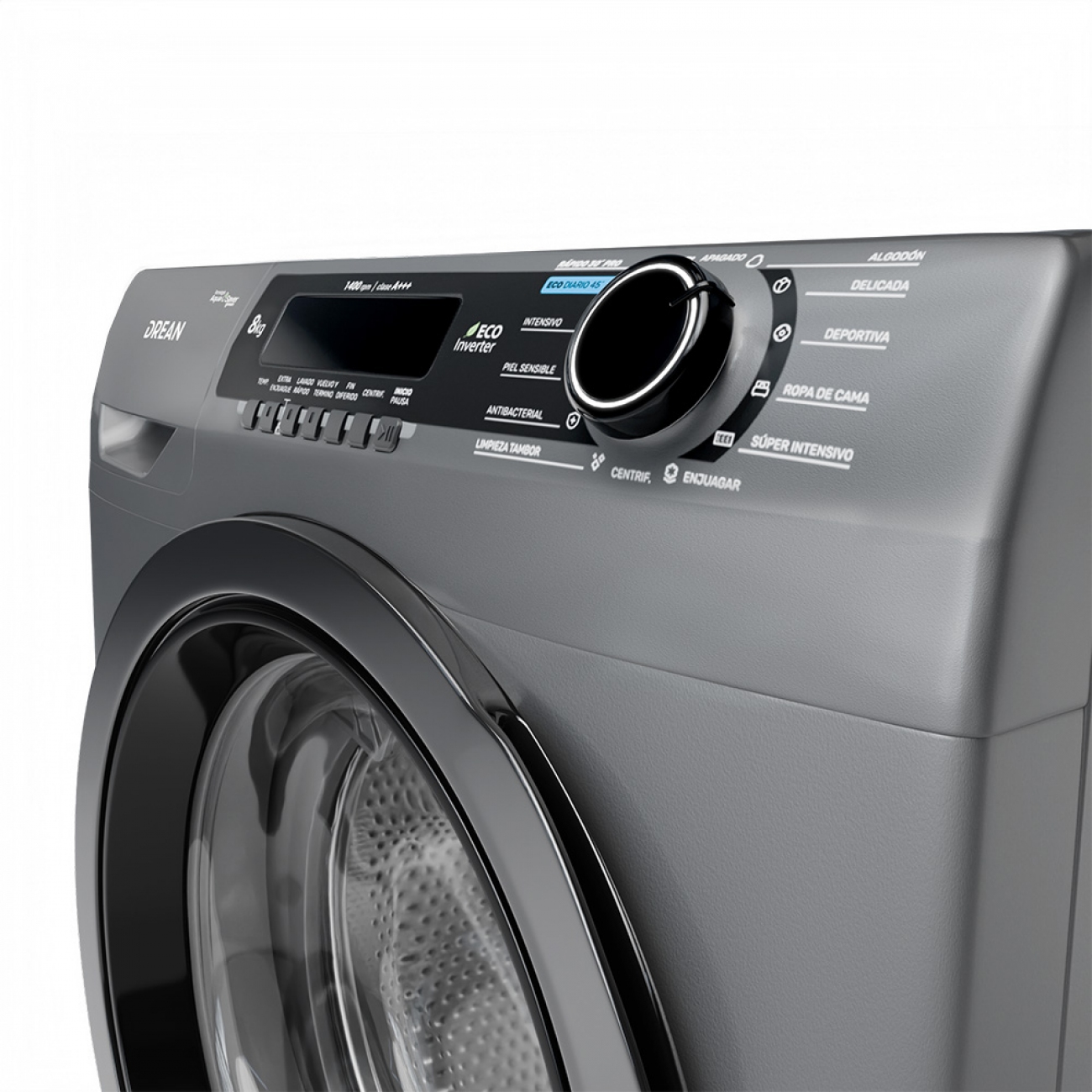 Imagen Lavarropas Automatico Drean Lcfdr0814sg0 8k 1400rpm Inverter