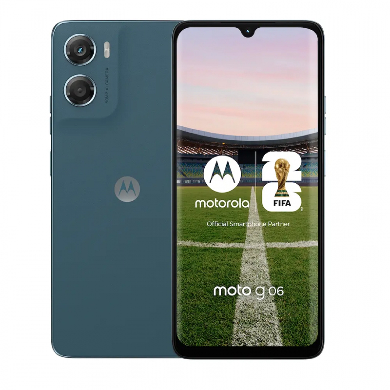 Imagen Celular Motorola G06 4gb 128gb 6.9" Azul