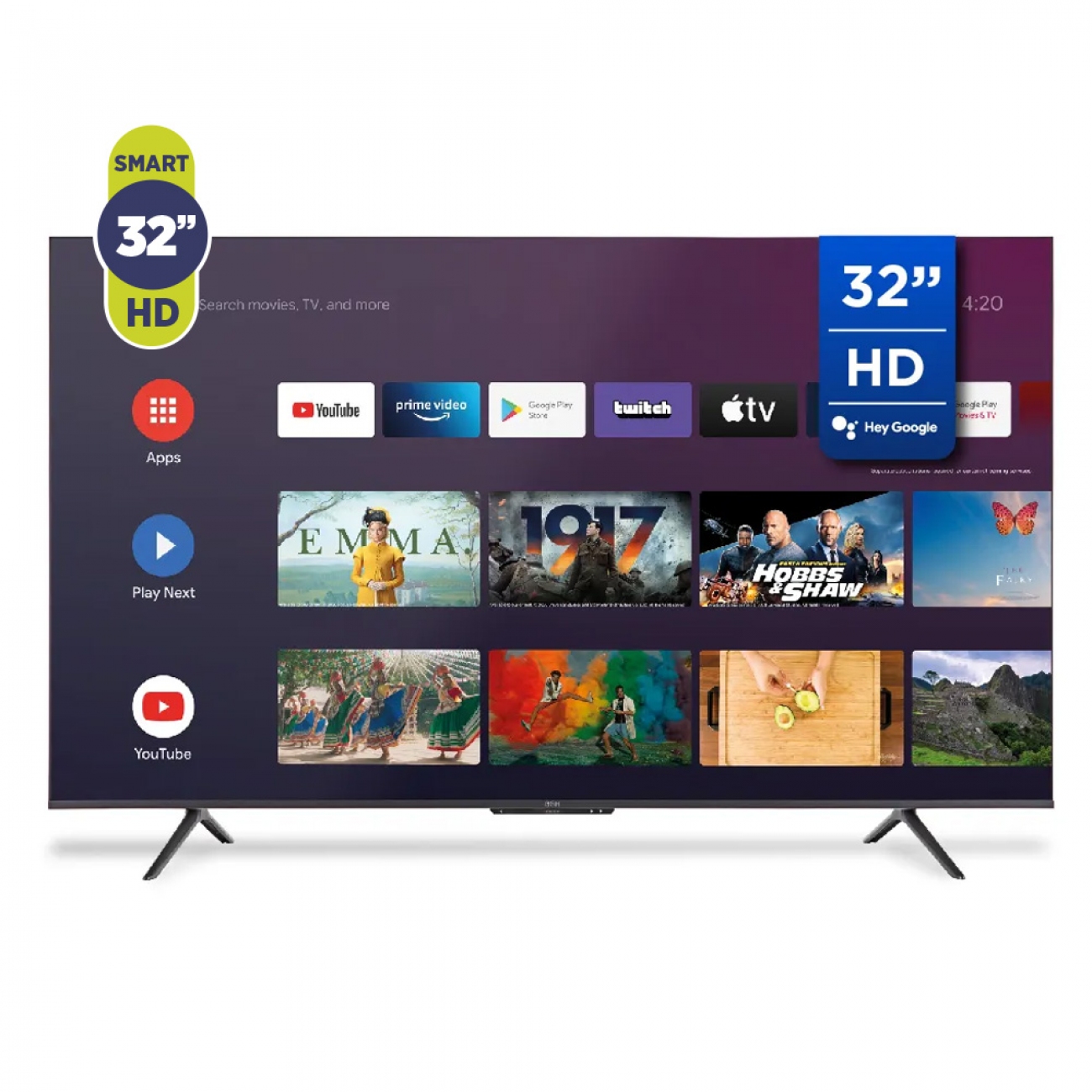Imagen Smart Tv 32" Bgh B3222s5a Android Tv Hdmi Usb