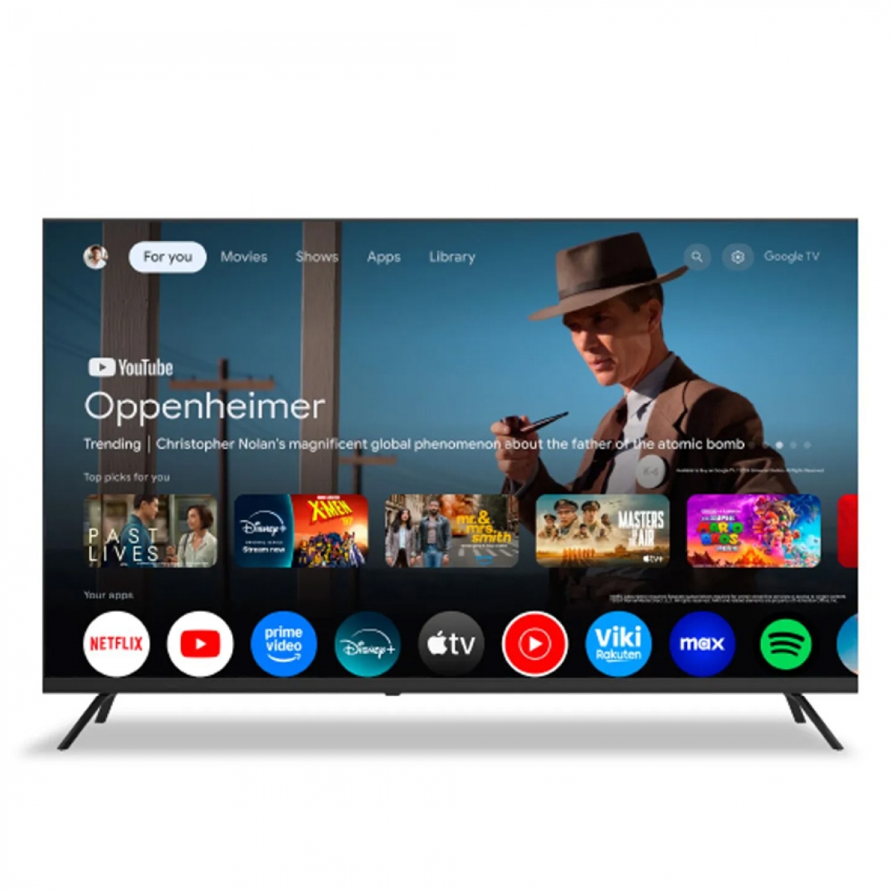 Imagen Smart Tv 50" Bgh B5026us6g Google Tv Hdmi Usb