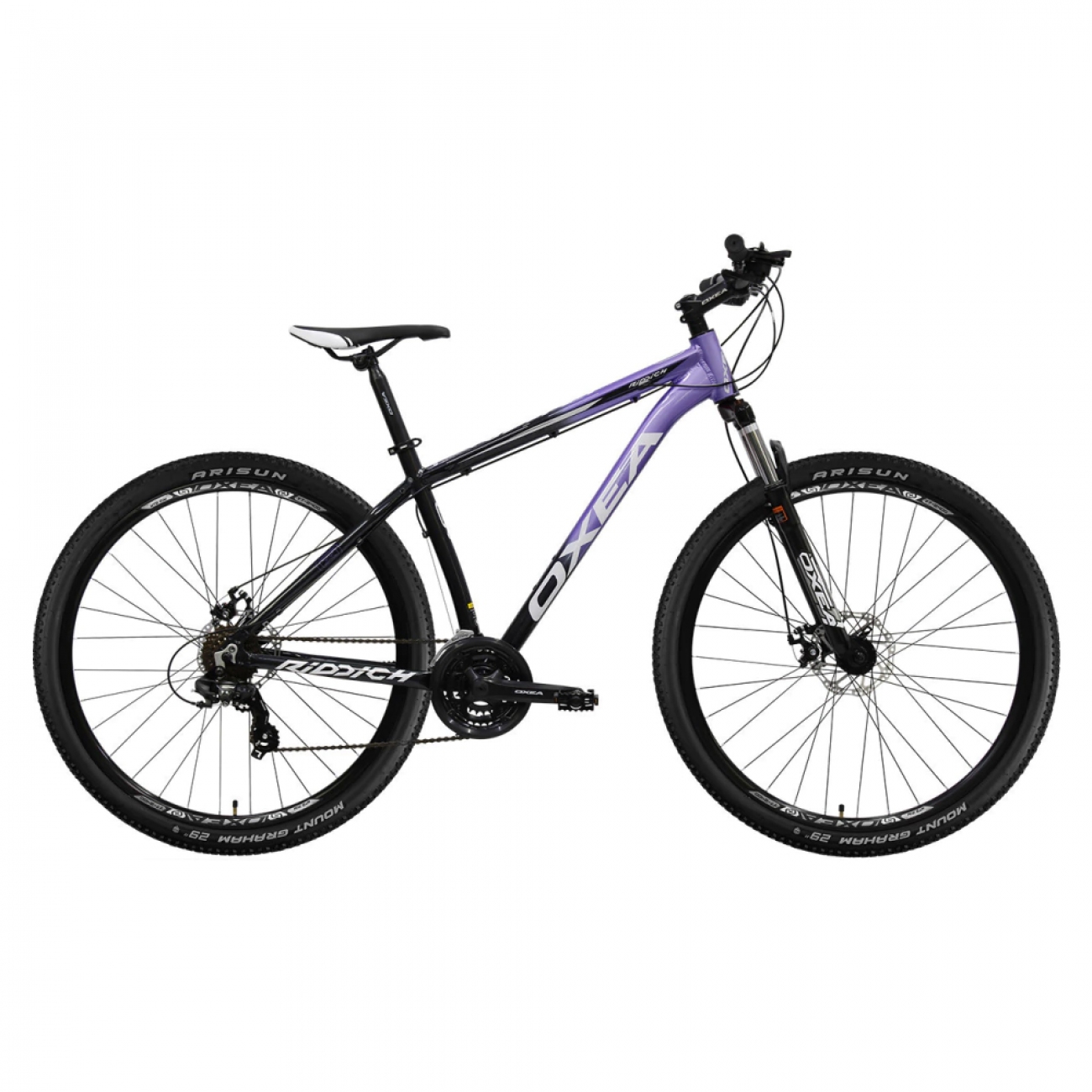 Imagen Bicicleta Oxea Rodado 29 21 Velocidades Riddich Xs Violeta