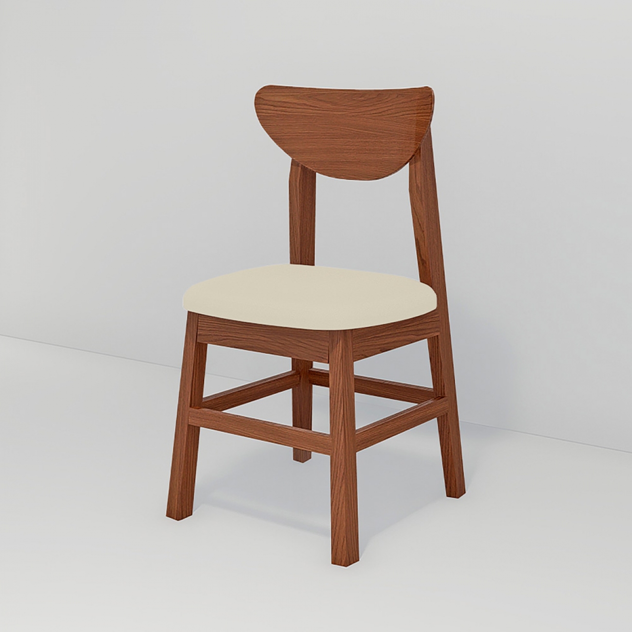 Imagen Silla De Madera Inmacol X6 Casta&ntilde;o Norway Beige