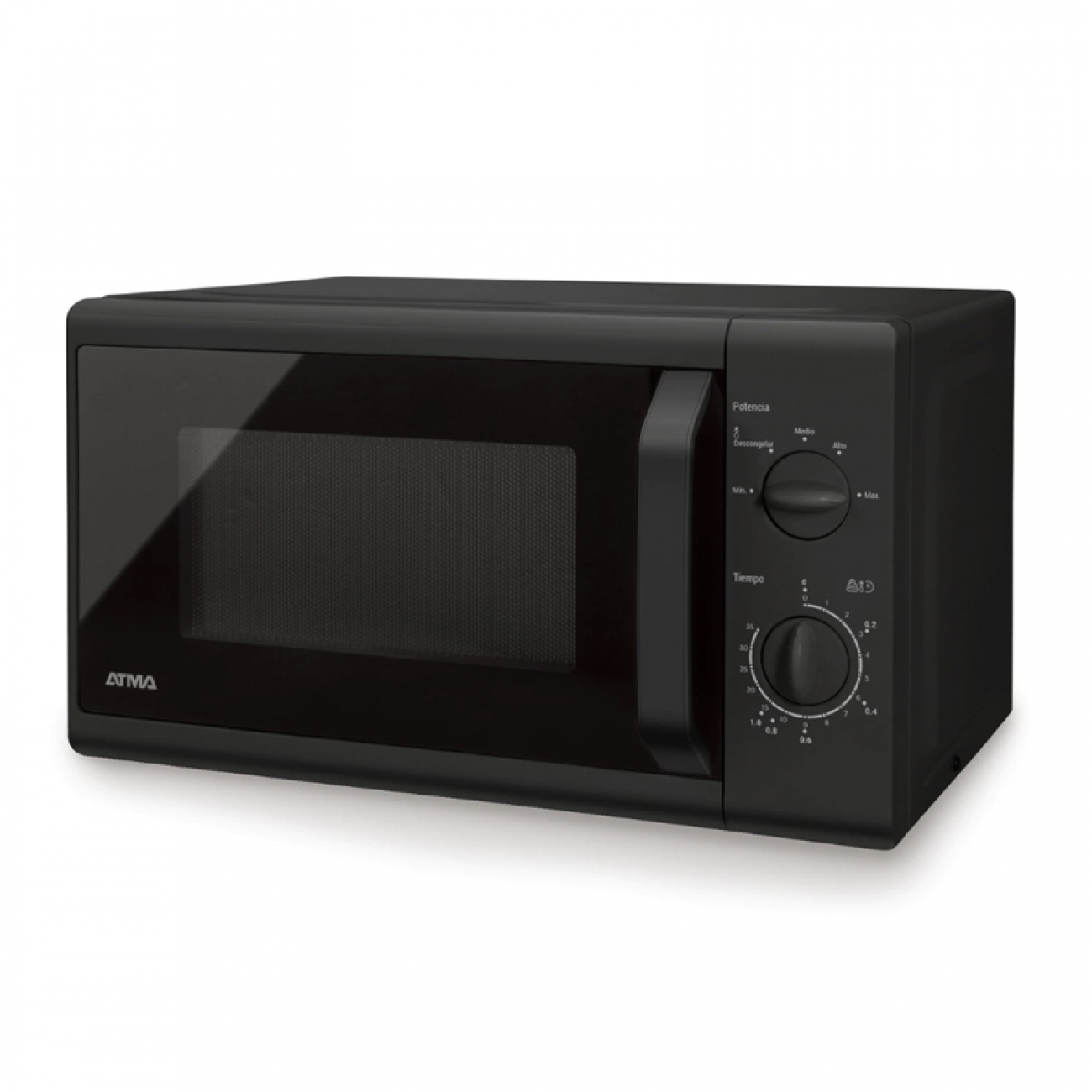 Imagen Microondas Atma Matrb20ubn 20 Lts 700 W Negro