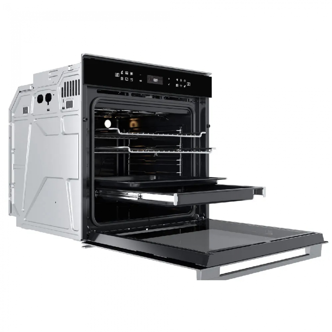 Imagen Horno Empotrable Electrico Whirlpool Woc74asdim 73l Silver