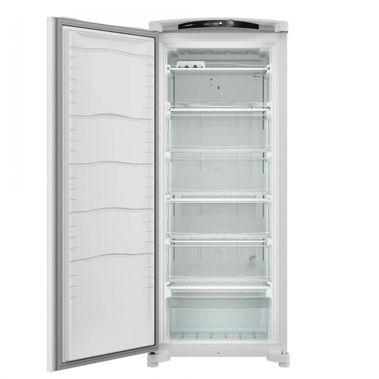 Imagen Freezer Vertical Whirlpool Wvu26mbdim 260lts Blanco